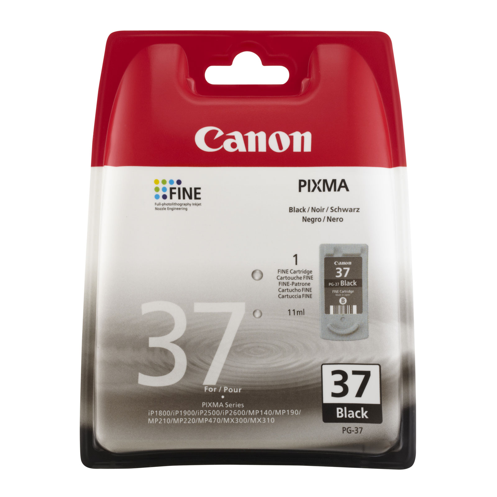 Canon PG-37 Druckerpatrone Schwarz 