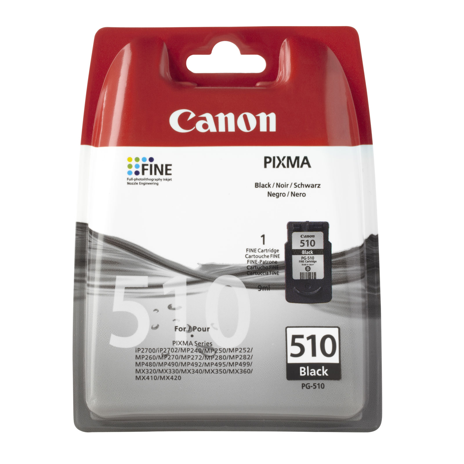 Canon PG-510 Druckerpatrone Schwarz 