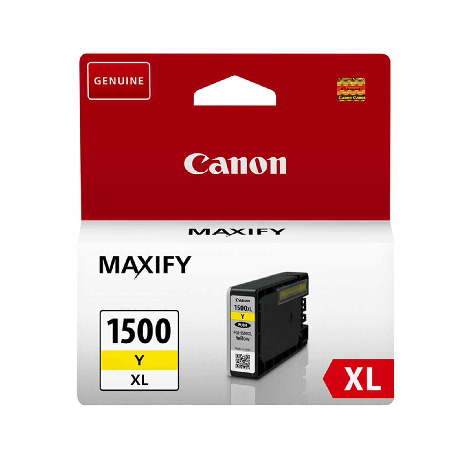 CANON PGI-1500Y XL gelb Druckerpatrone (Kompatibel mit MAXIFY MB 2050, MB 2120, MB 2150, MB 2155, MB 2350, MB 2720, MB 2750, MB 2755) 