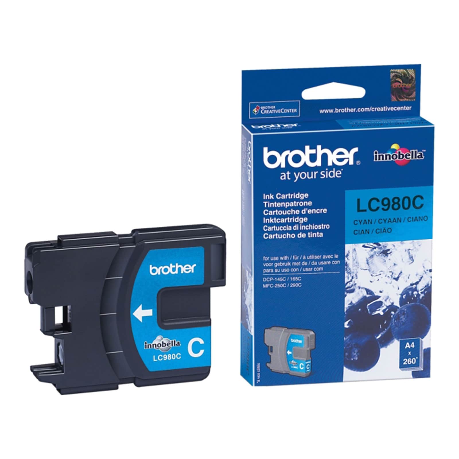 Brother LC980C Druckerpatrone cyan 