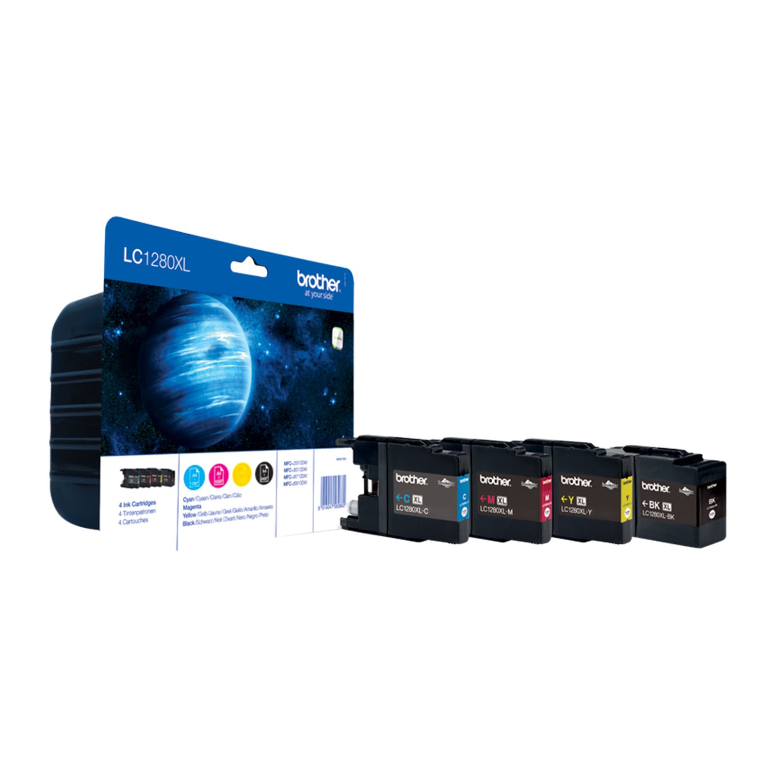 Brother LC1280XLVALBPDR Tinte CMYK Kit 