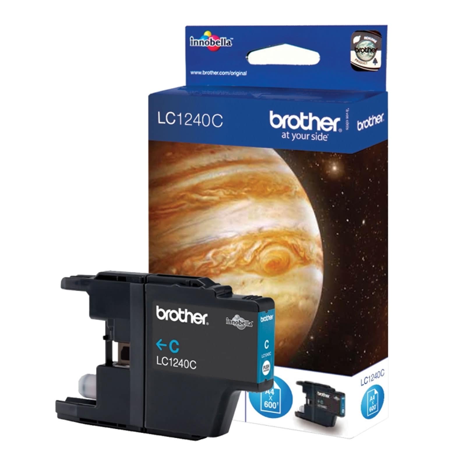 Brother LC1240C Tinte f&uuml;r MFCJ6510DW Cyan 