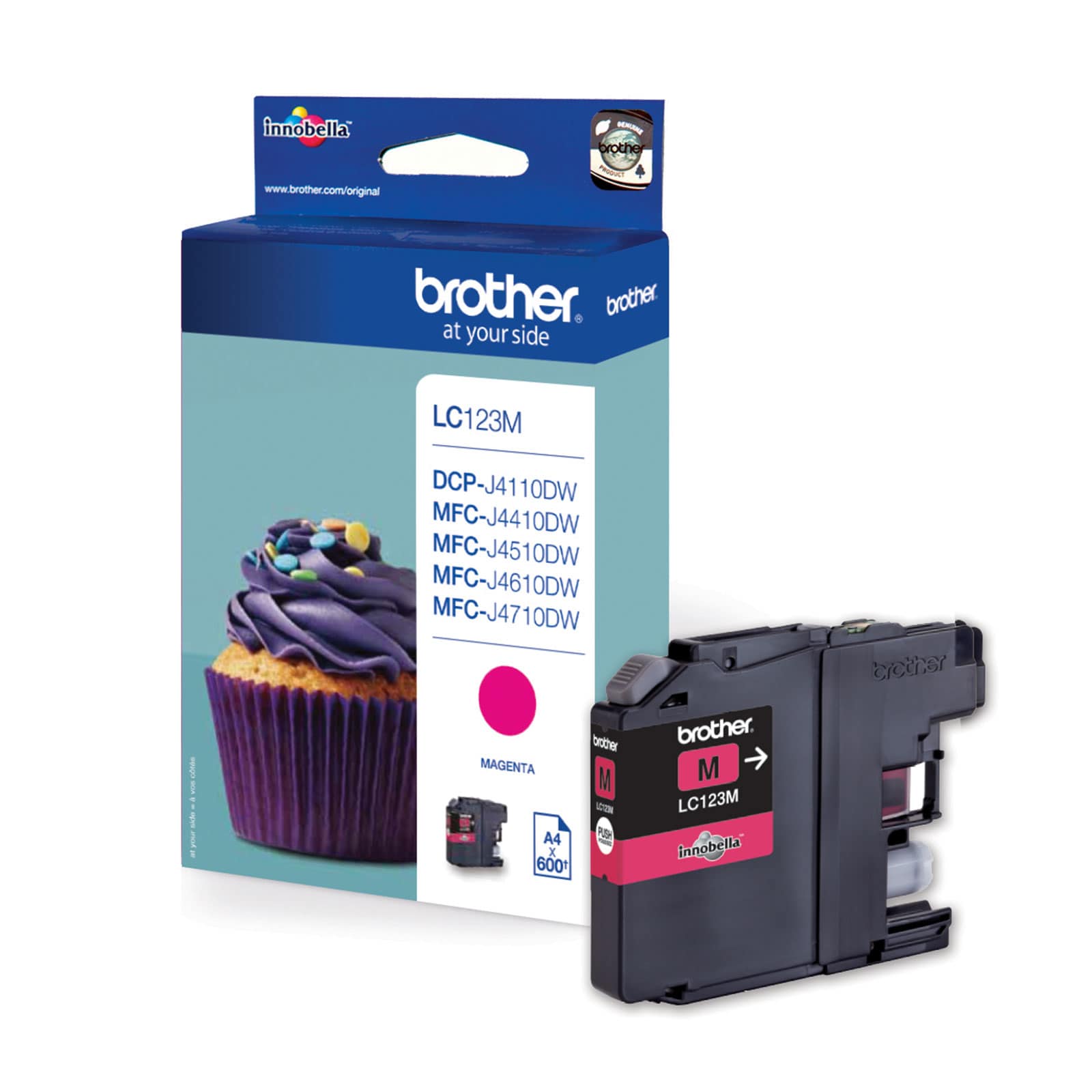 Brother LC123M Druckerpatrone magenta 