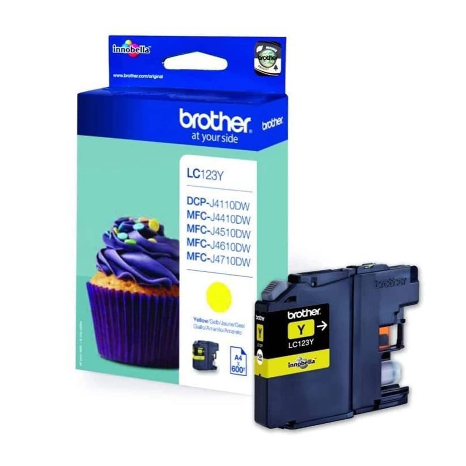 Brother LC123Y Druckerpatrone yellow 