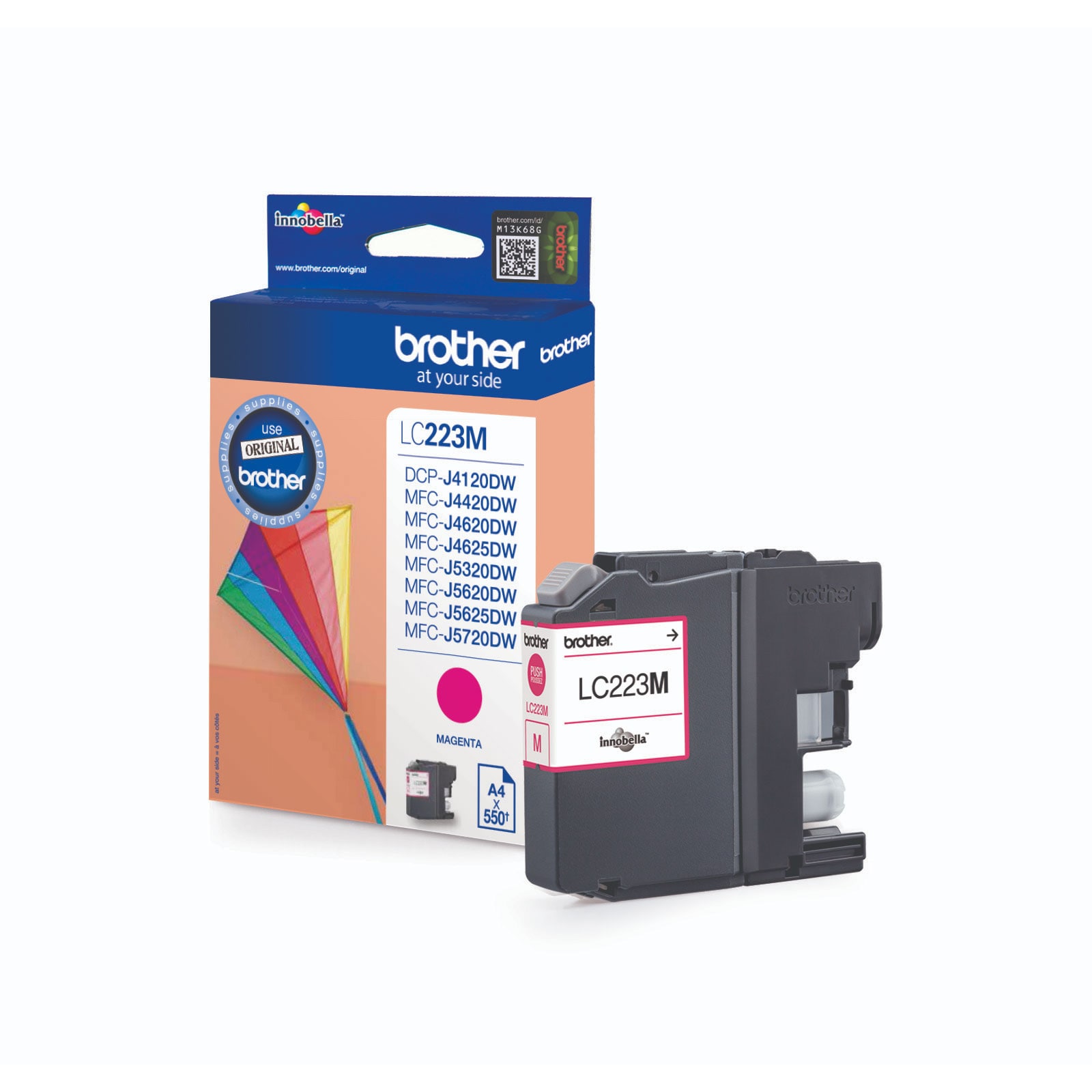 Brother LC223M Druckerpatrone Magenta 