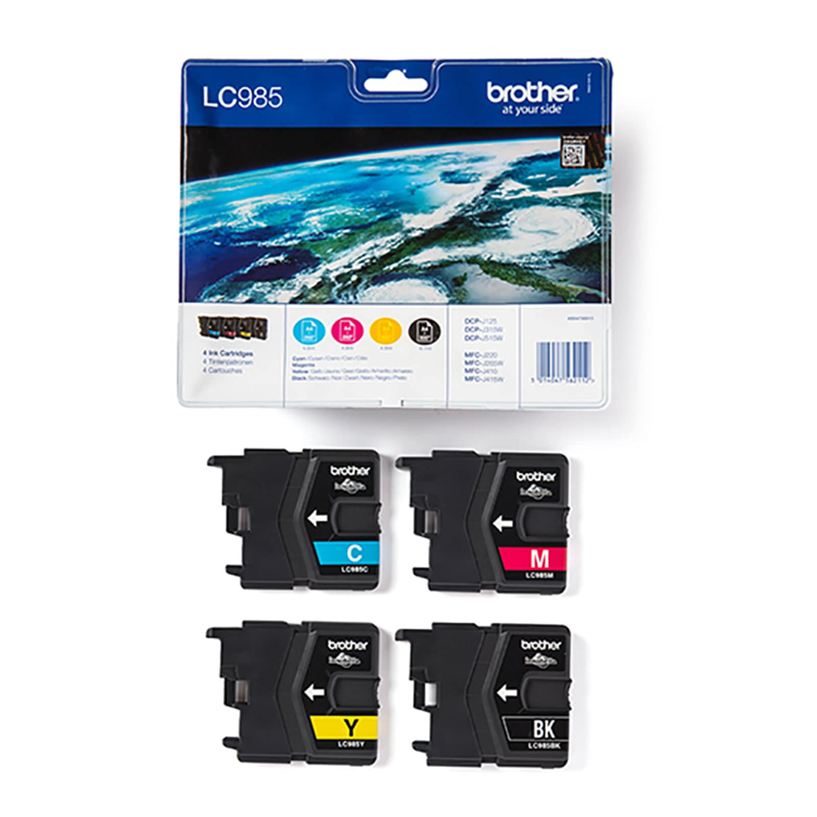 Brother LC3213 Value Pack Druckerpatronen-Paket Cyan/Magenta/Gelb/Schwarz 