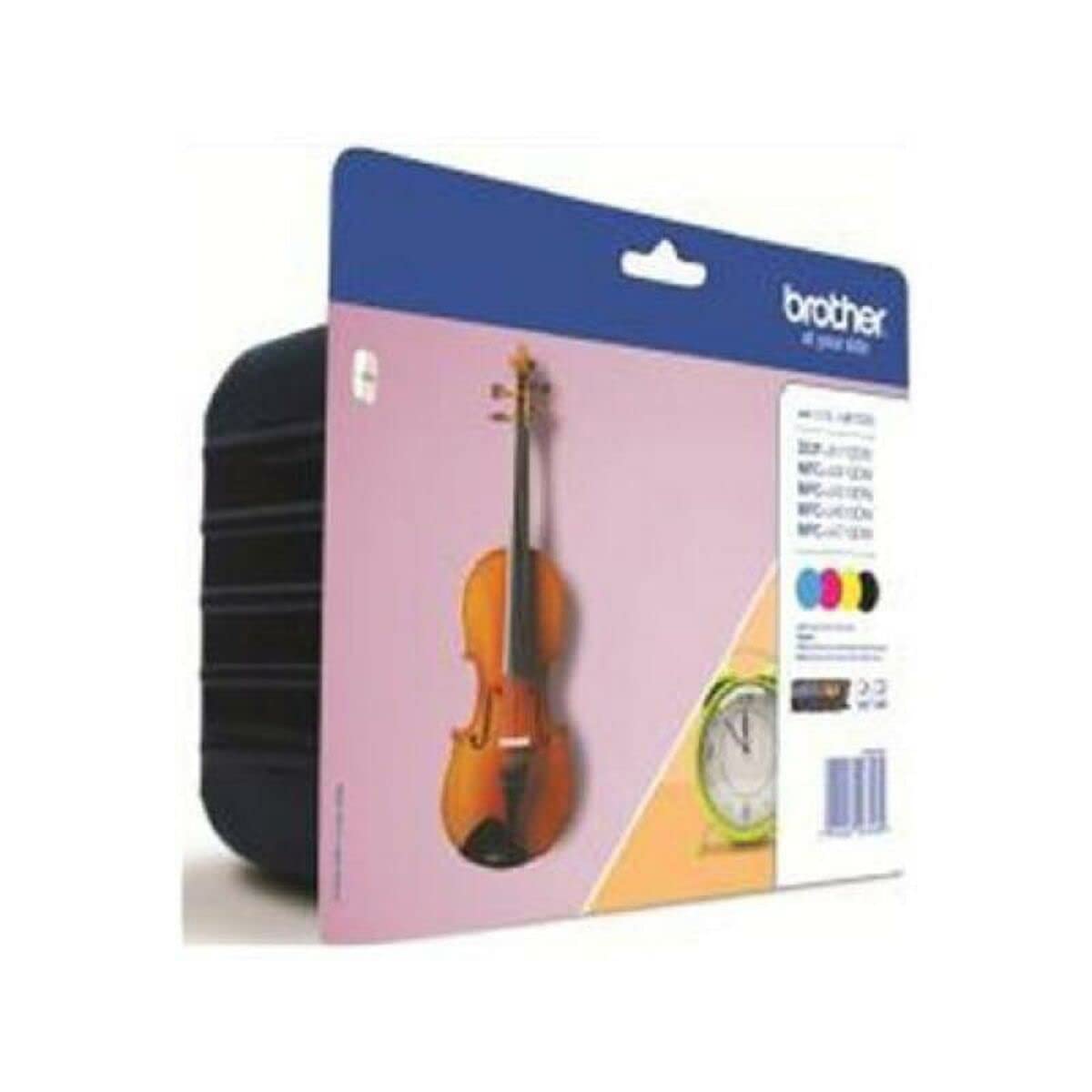 BROTHER LC-127XL Value Pack 4 St&uuml;ck Original Schwarz, Cyan, Magenta, Gelb Druckerpatrone (LC127XLVALBP, Kompatibel mit DCP-J4110DW, MFC-J4610DW, MFC J4410DW, MFC-J4510DW, MFC J4710DW) 
