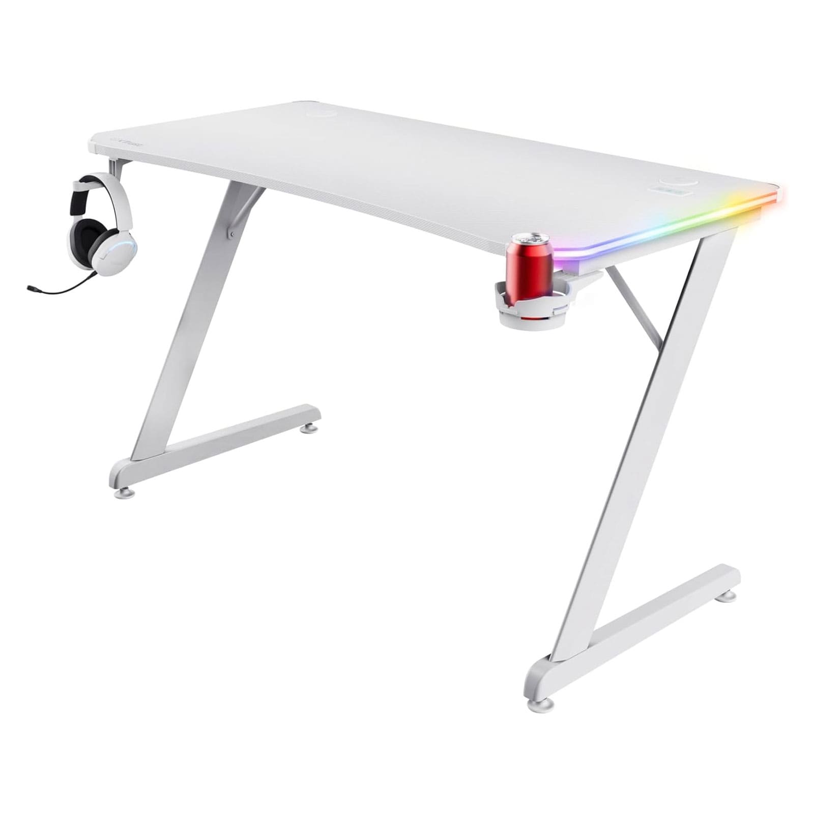 Trust GXT 709W Luminus Gaming-Tisch (25328) 
