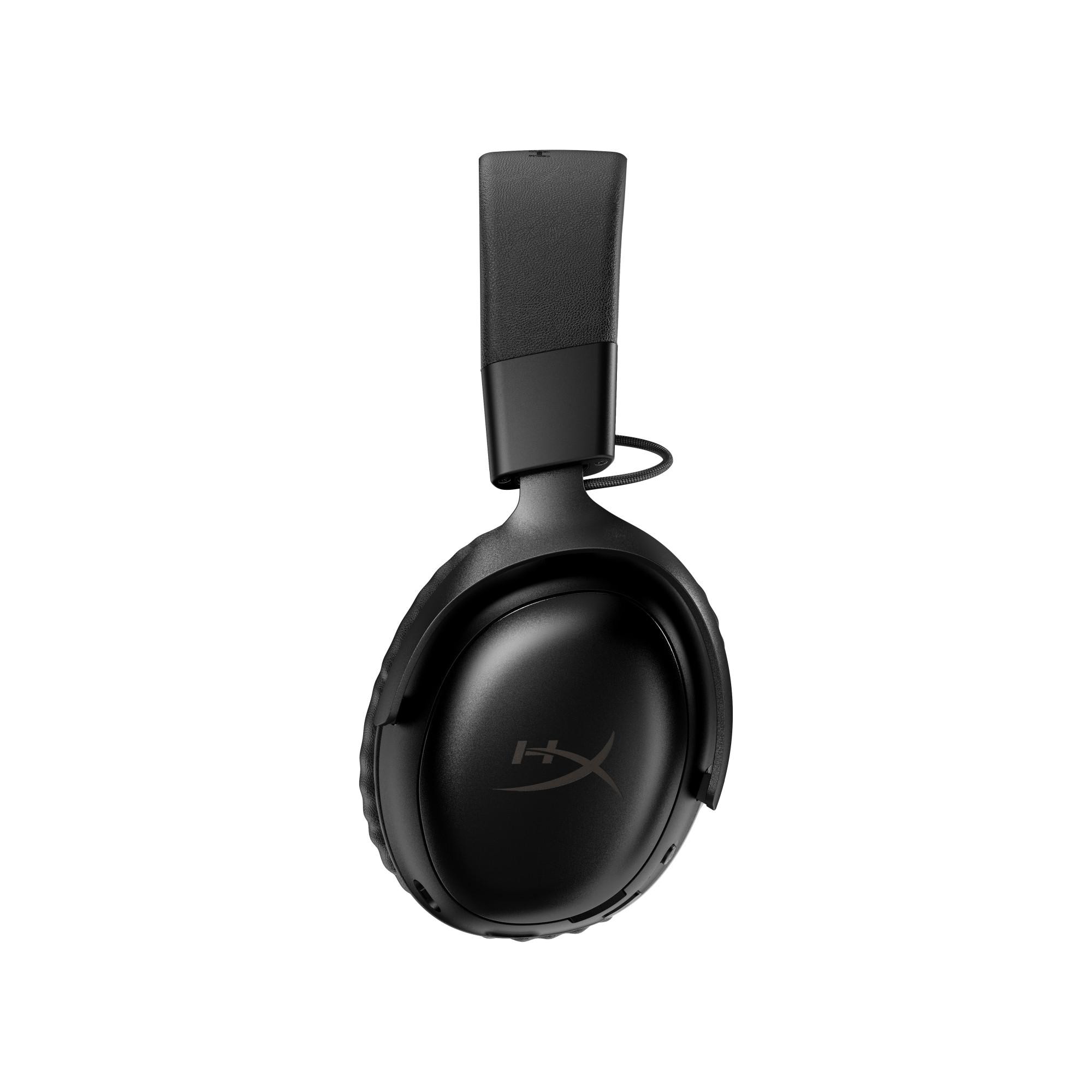 HyperX Cloud III S Wireless Schwarz Gaming-Headset (A59YZAA, kompatibel mit PC, PS5, PS4, Nintendo Switch, Mac, Mobil und Bluetooth-Ger&auml;ten, Wireless, 2,4 GHz, Bluetooth oder Instant Pair) 
