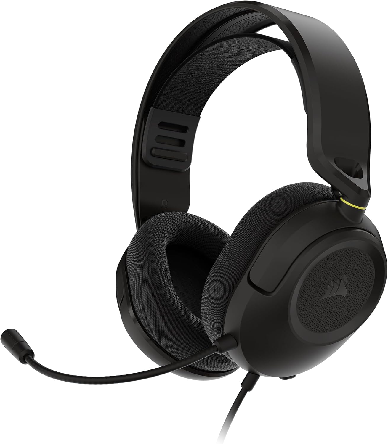 Corsair HS35 v3 Gaming-Headset - Carbon (kompatibel mit PC, MAC, Playstation, Handy, Switch, kabelgebunden) 