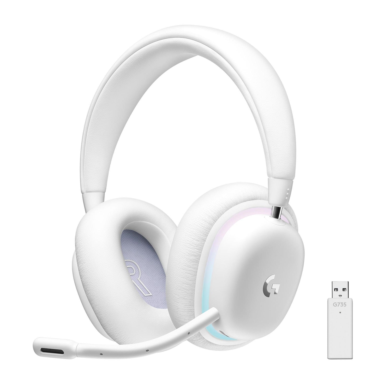 LOG HEADSET-G735-OFF WHITE 
