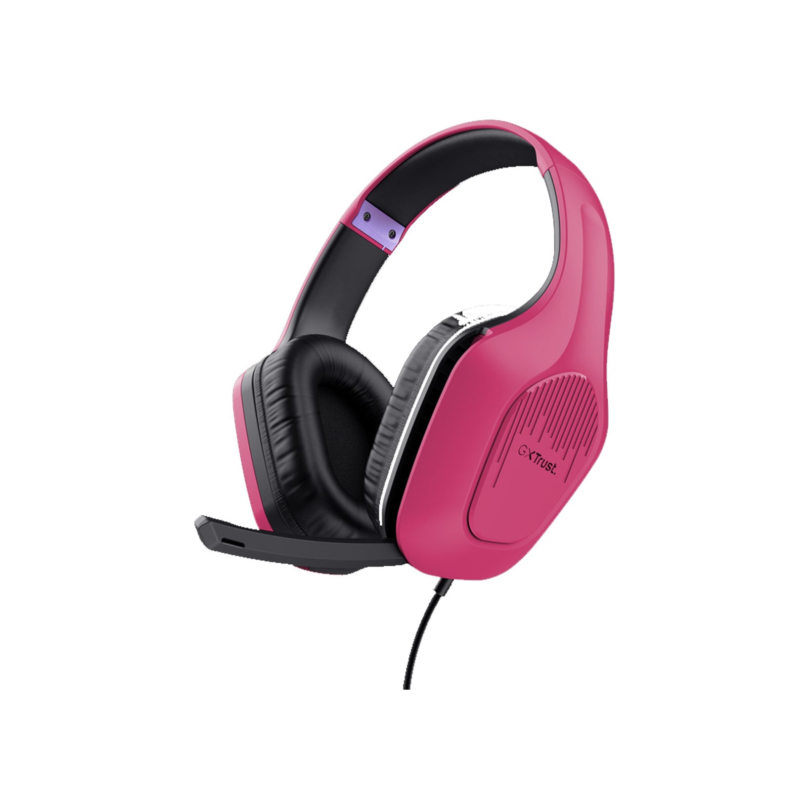 Trust Gaming-Headset GXT 415 Zirox (24992), Pink (Kompatibel mit Playstation, Xbox, PC, Switch) 