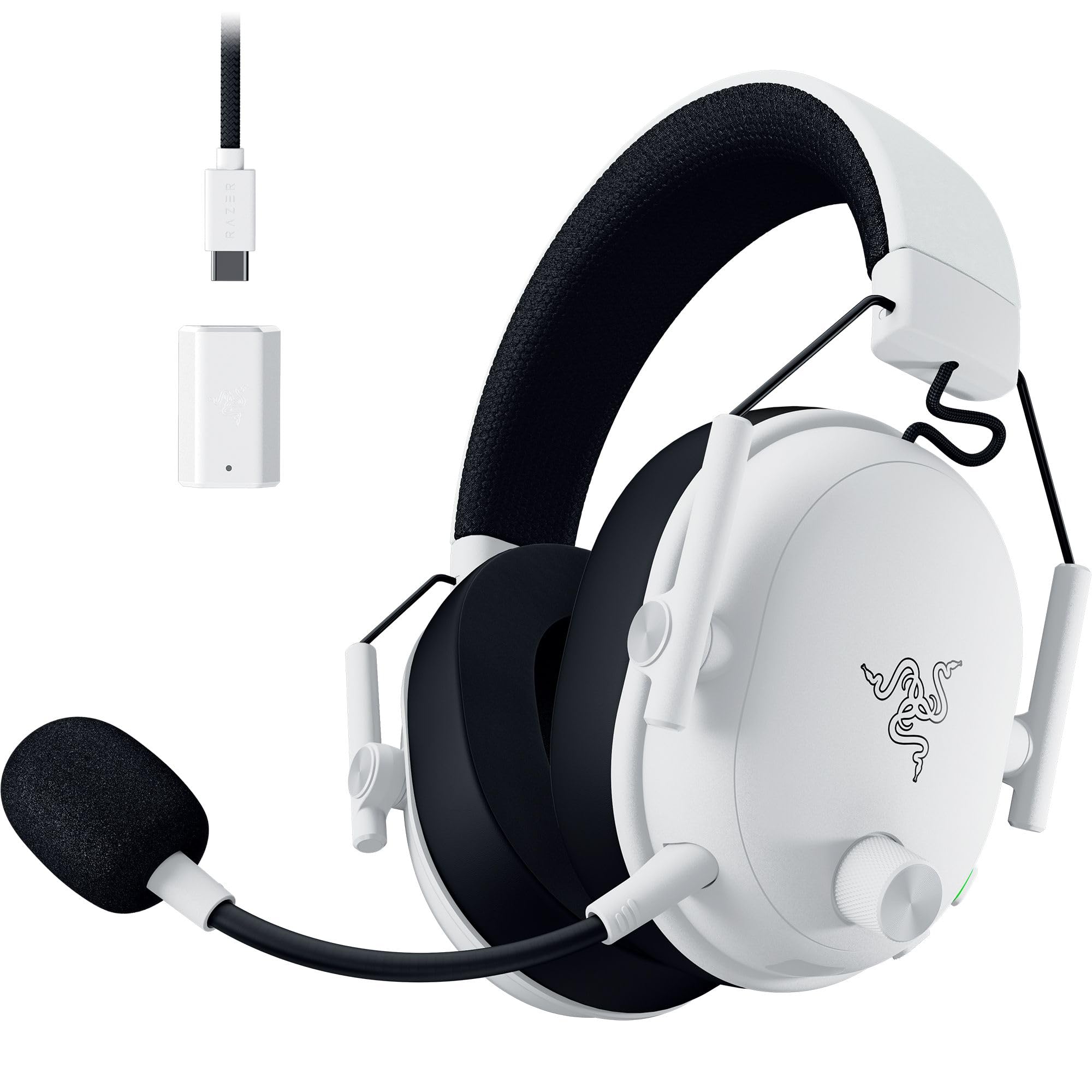 RAZER BlackShark V3 - White Gaming-Headset 