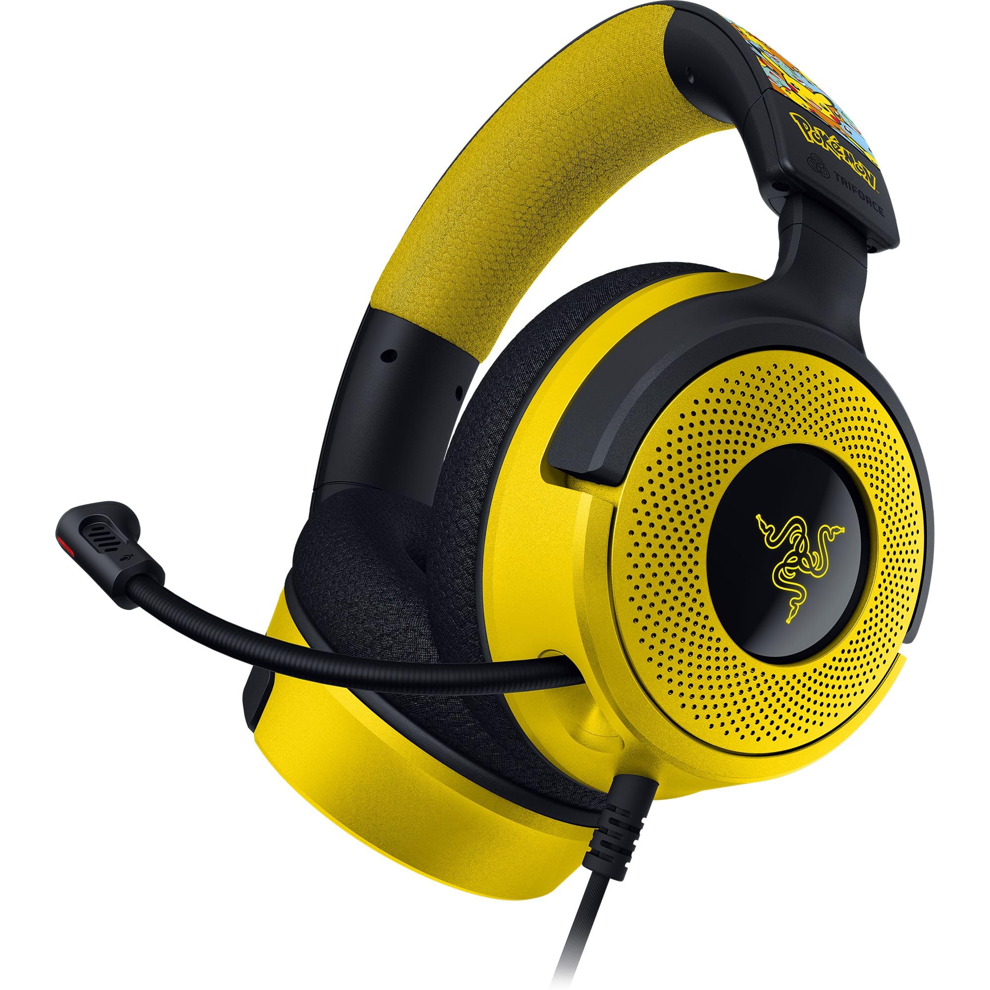 RAZER Kraken V4 X - Pok&eacute;mon Edition Gaming-Headset (USB, PC, Mac. PlayStation, Nintendo Switch, Steam Deck, Android, iOS) 