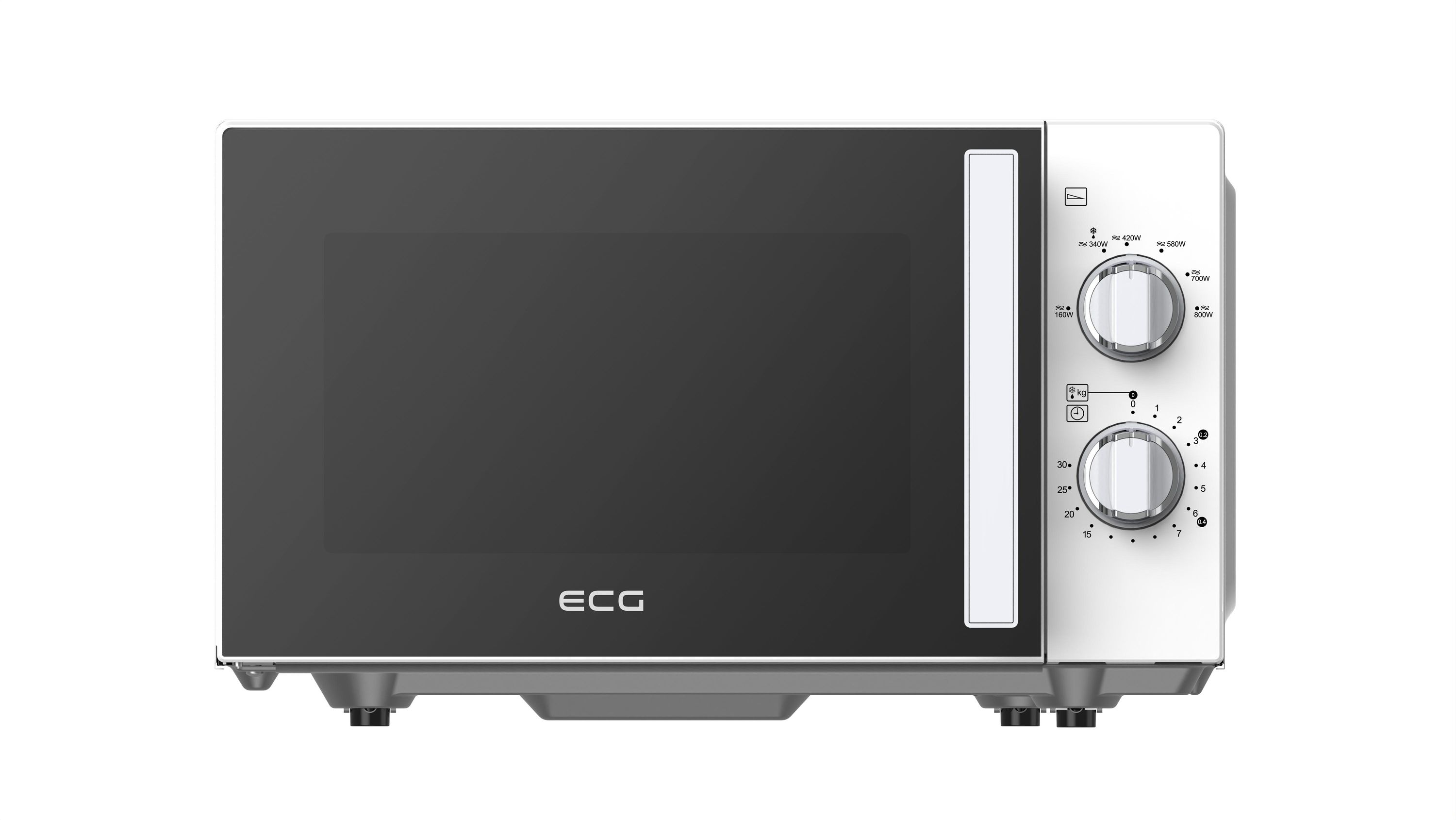 ECG MTM 2082 FW Flachbett Wei&szlig; Mikrowelle 