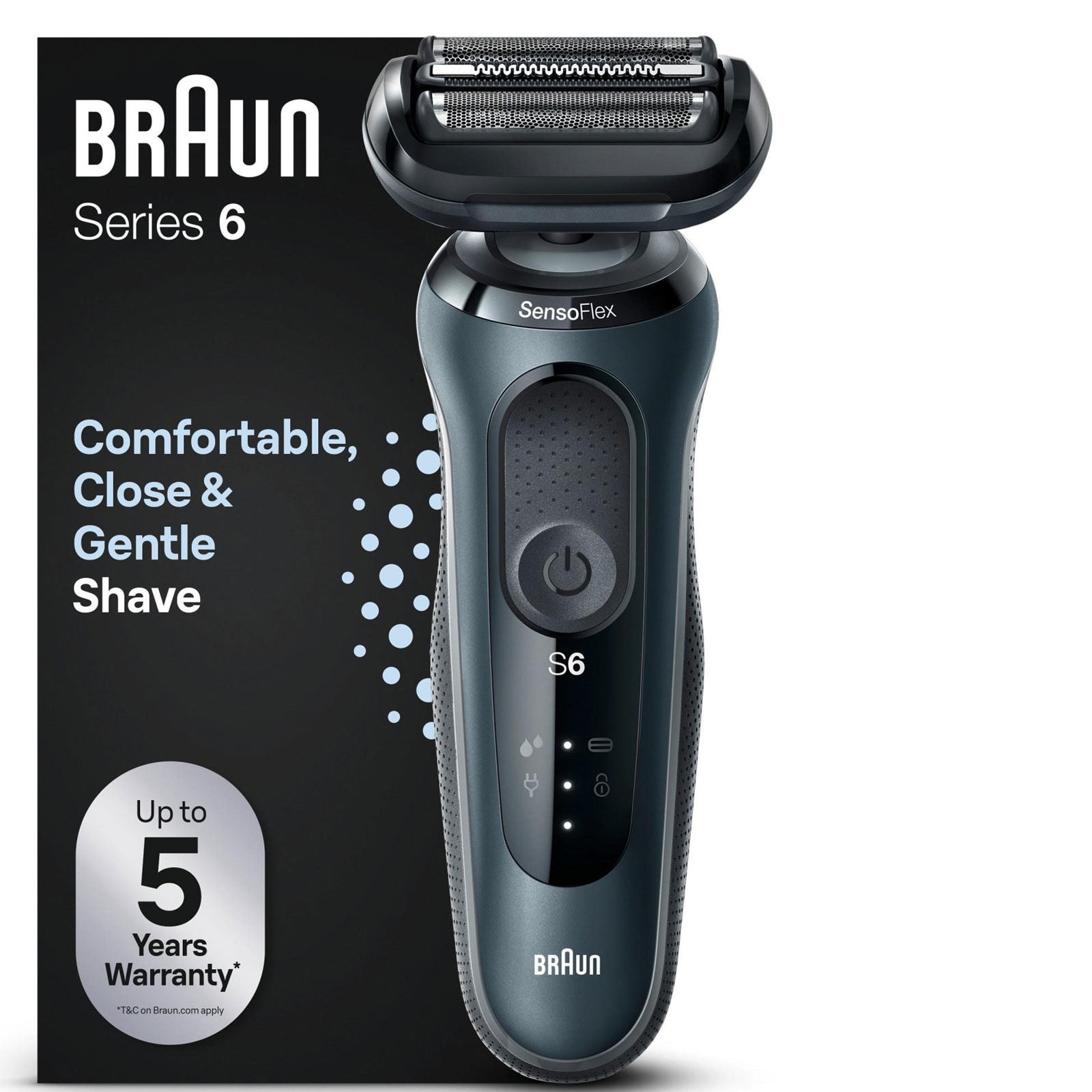 BRAUN Herrenrasierer Series 6 61-N1000s 