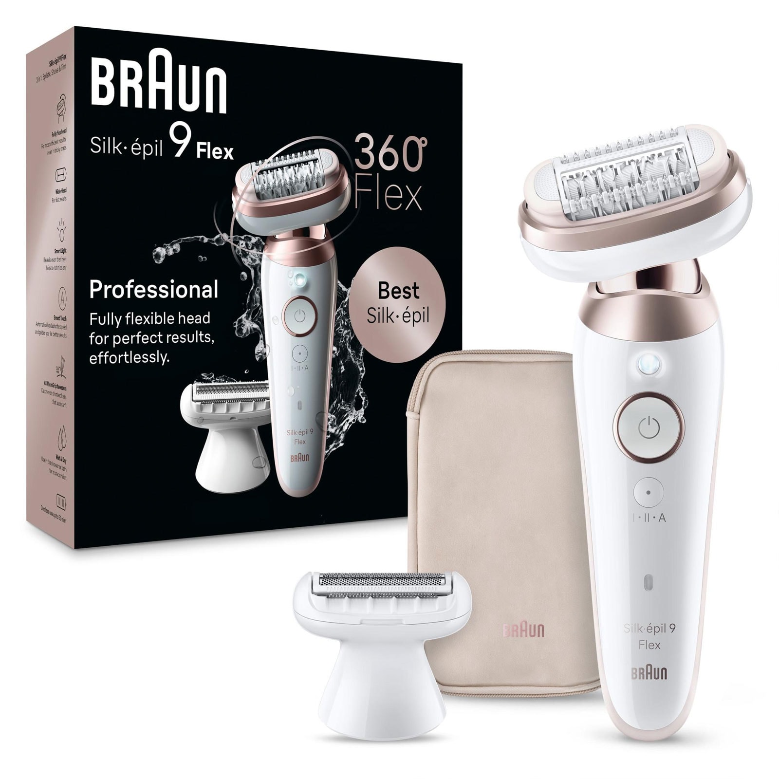 BRAUN Epilierer Silk-&eacute;pil 9 Flex 9-030 3D 