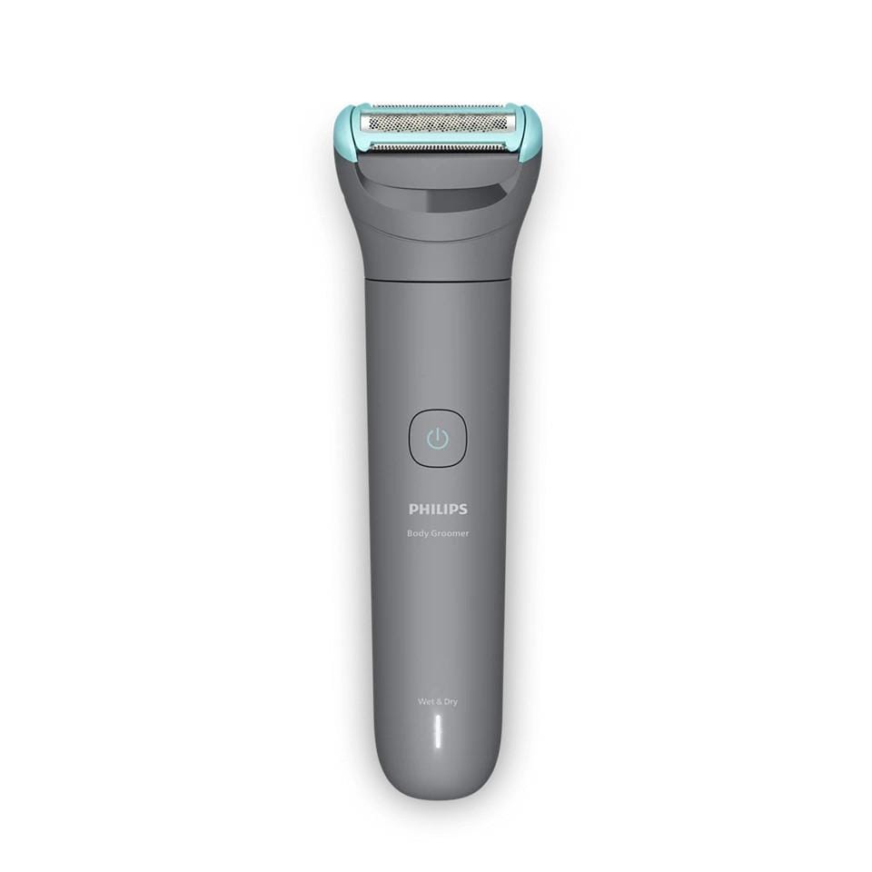 Philips Series 3000 BG3485/15 Bodygroom K&ouml;rperrasierer (Akkubetrieb, hautfreundliche K&ouml;rper- und Intimpflege, Triple Protect Rasiersystem, Rasur bis zu 0,2 mm, bidirektionale K&auml;mme 2, 3 oder 5 mm, 100 % wasserfest, Akkulaufzeit 80 Min., USB-A-Ladeanschluss 