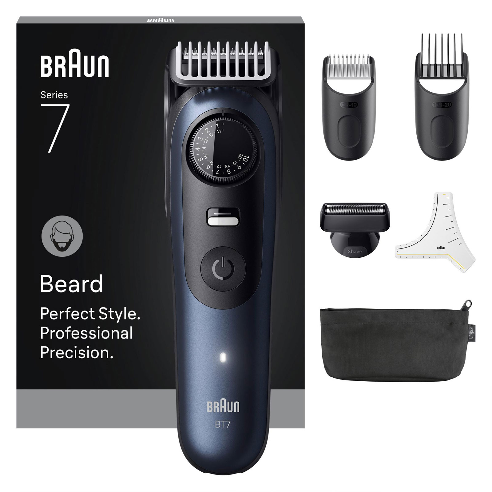 BRAUN Series 7 BT7520 Bartschneider 
