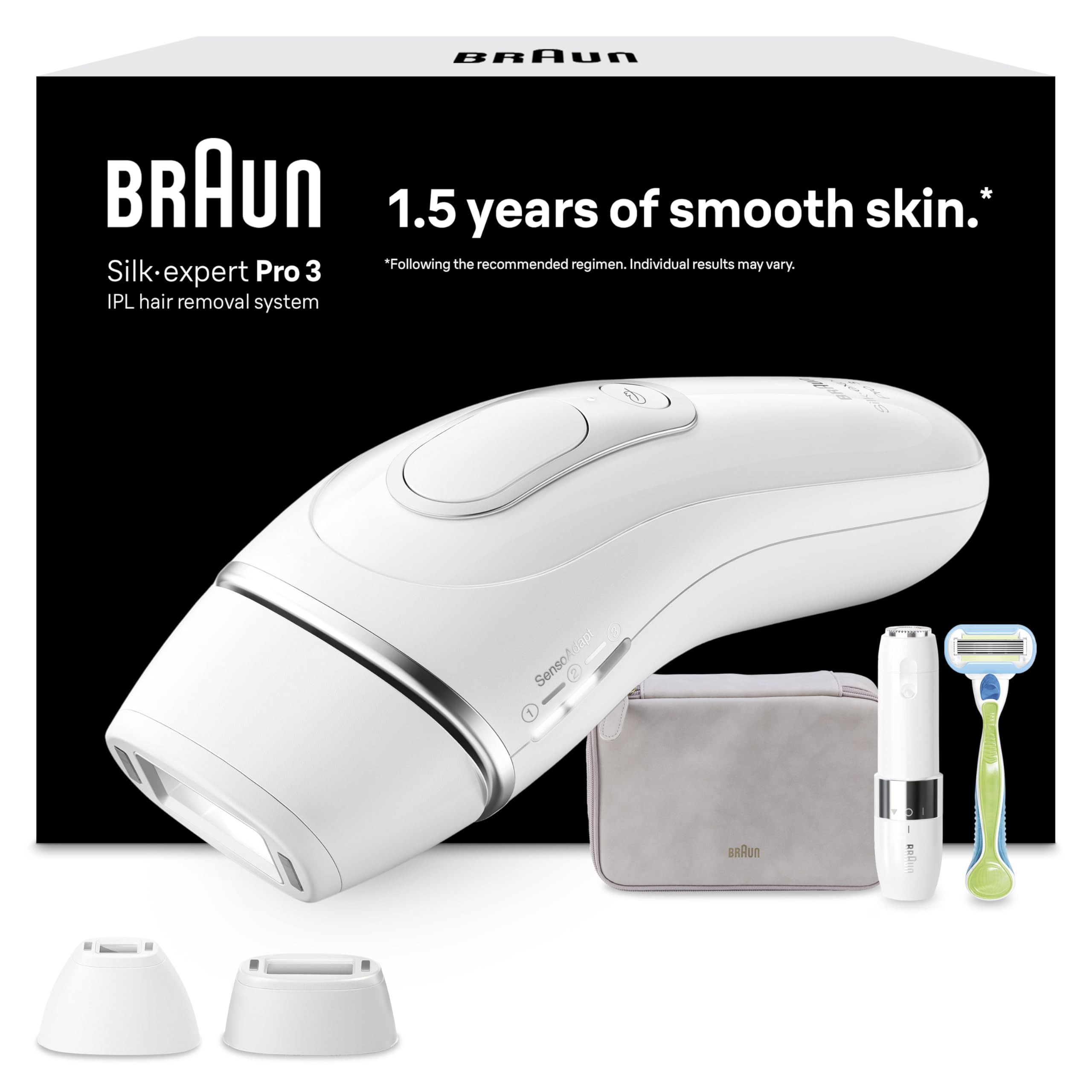 BRAUN Silk&middot;expert Pro 3 PL3136  IPL Haarentferner Rasierer Damenrasierer Laser 