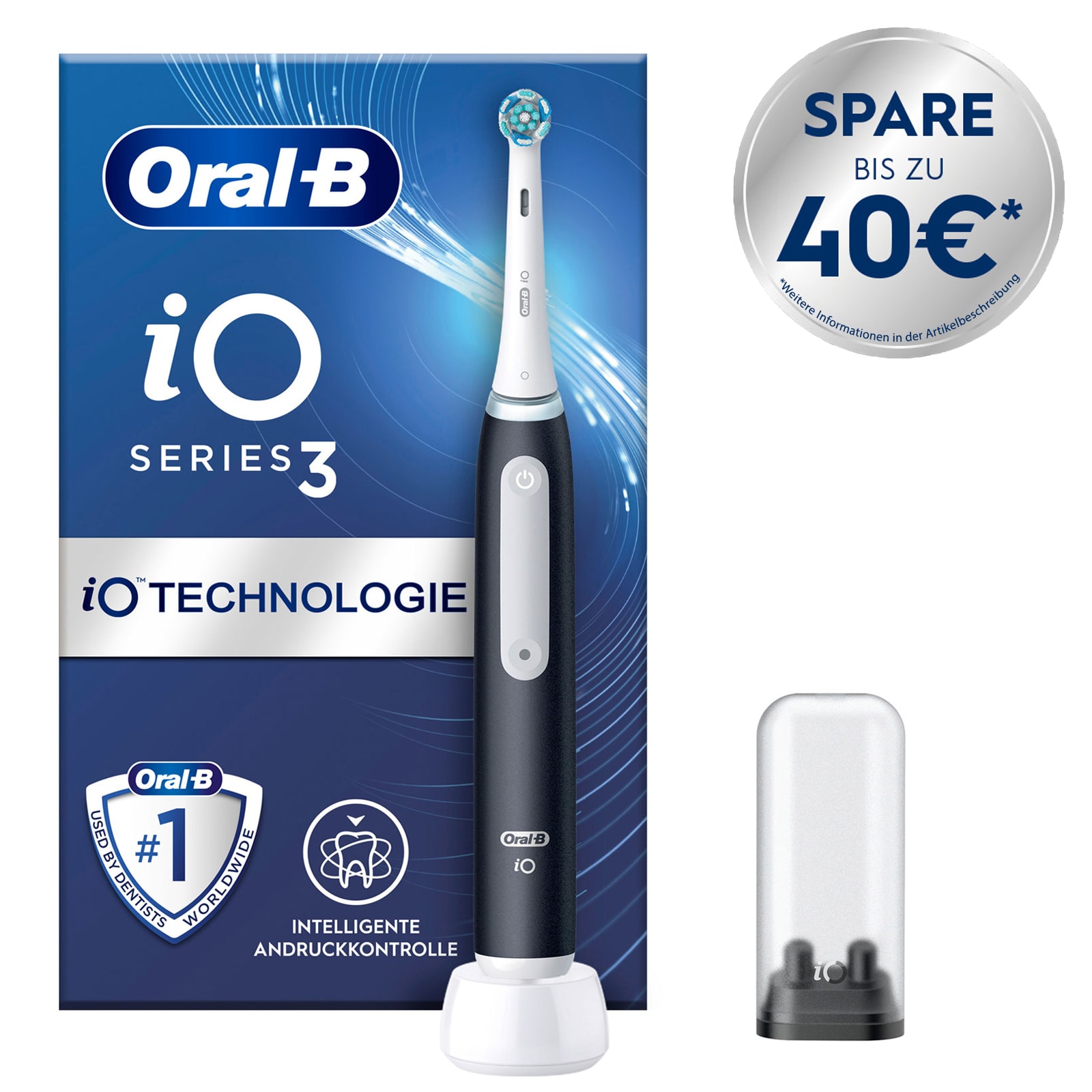 Oral-B Zahnb&uuml;rste iO 3 Matt Black 