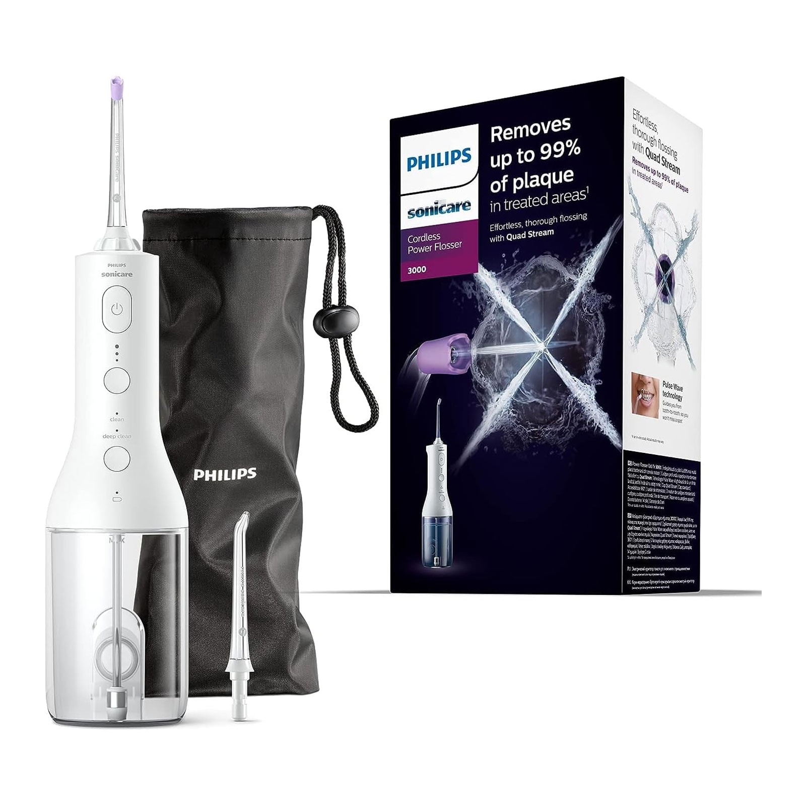 Philips Munddusche Cordless Power Flosser 3000 HX3826/31 