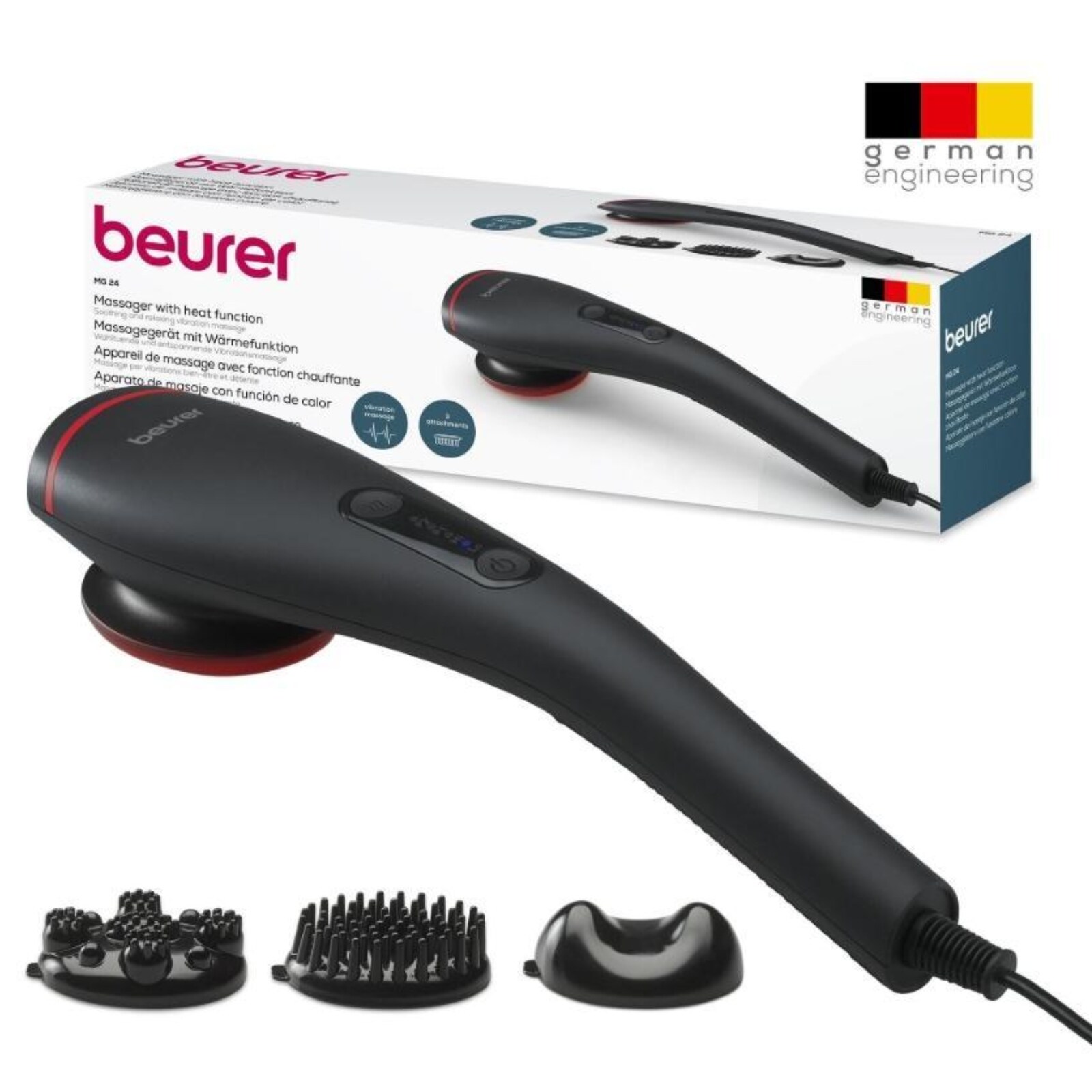 Beuer MG 24 Massageger&auml;t K&ouml;rpermassageger&auml;t W&auml;rmemassage 