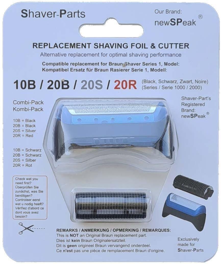 SCANPART Scherkopf kompatibel mit Braun 11B Ersatzscherkopf (Passend f&uuml;r Serie 1: 130, 130s-1, 140, 150, 150s-1, 815, 835, (Type: 5683, 5684, 5685)) 