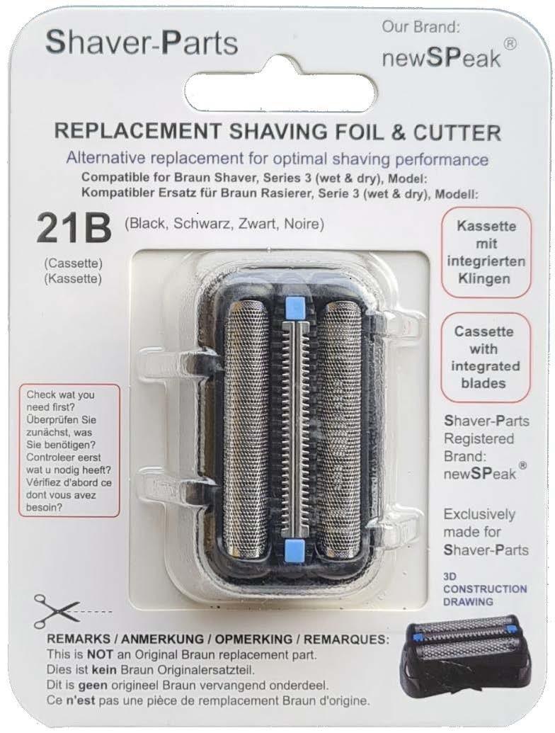 SCANPART Scherkopf kompatibel mit Braun 21B Ersatzscherkopf 