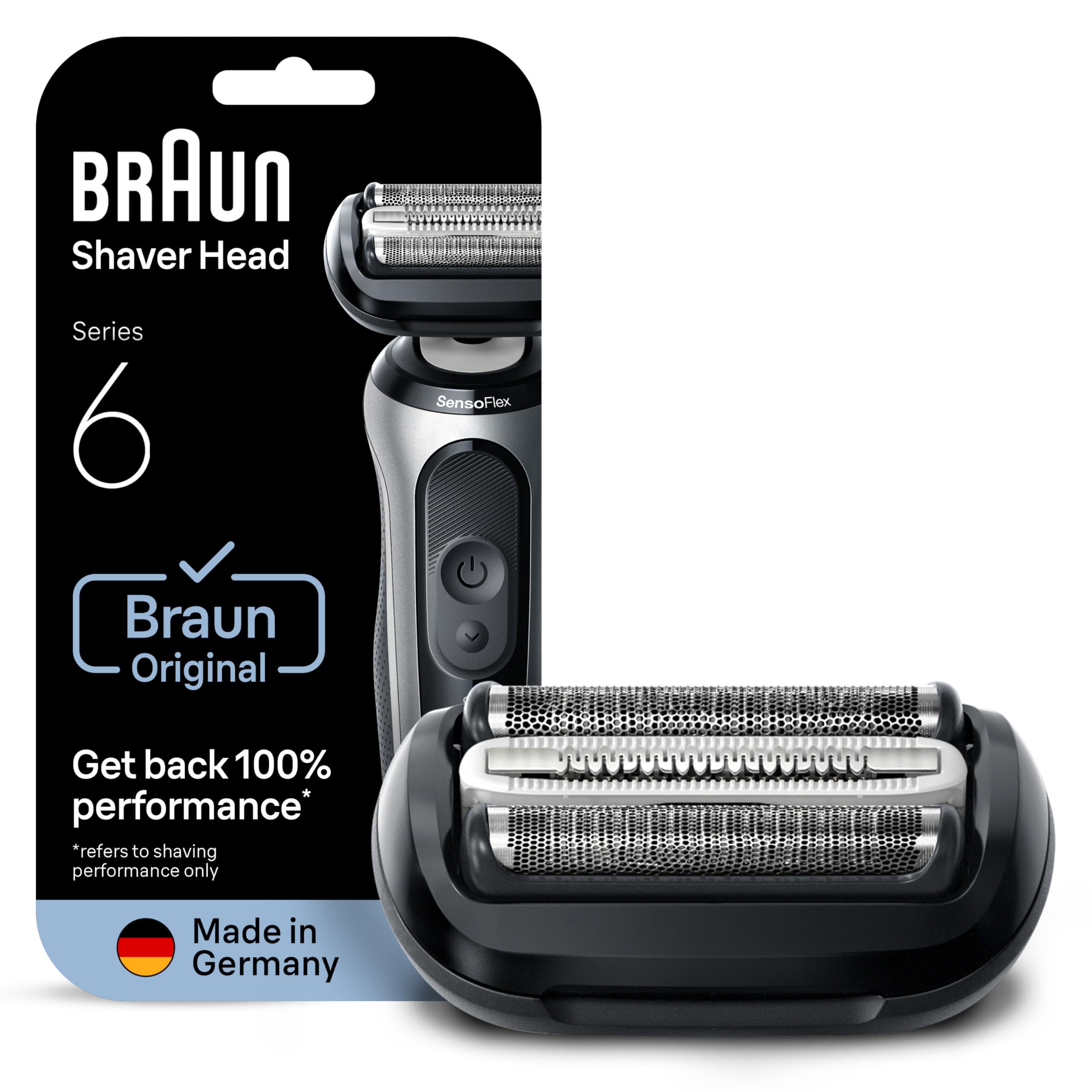 BRAUN 64B Scherkopf (kompatibel mit den Braun Series 6 Rasierern der Generationen 60, 61 und 62) 