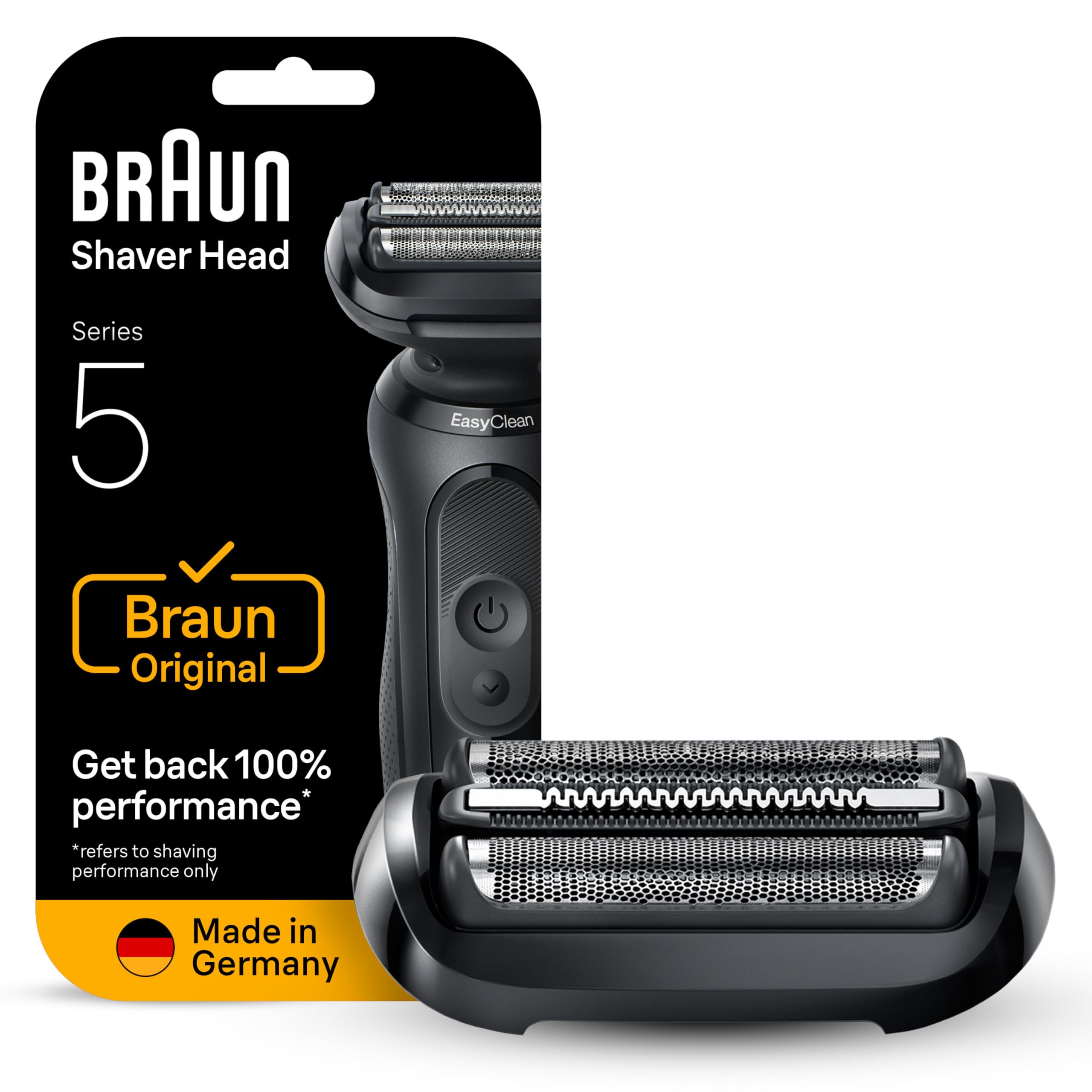 Braun Series 5 54B Scherkopf (kompatibel mit den Series 5 Rasierern der Generationen 50, 51 und 52) 