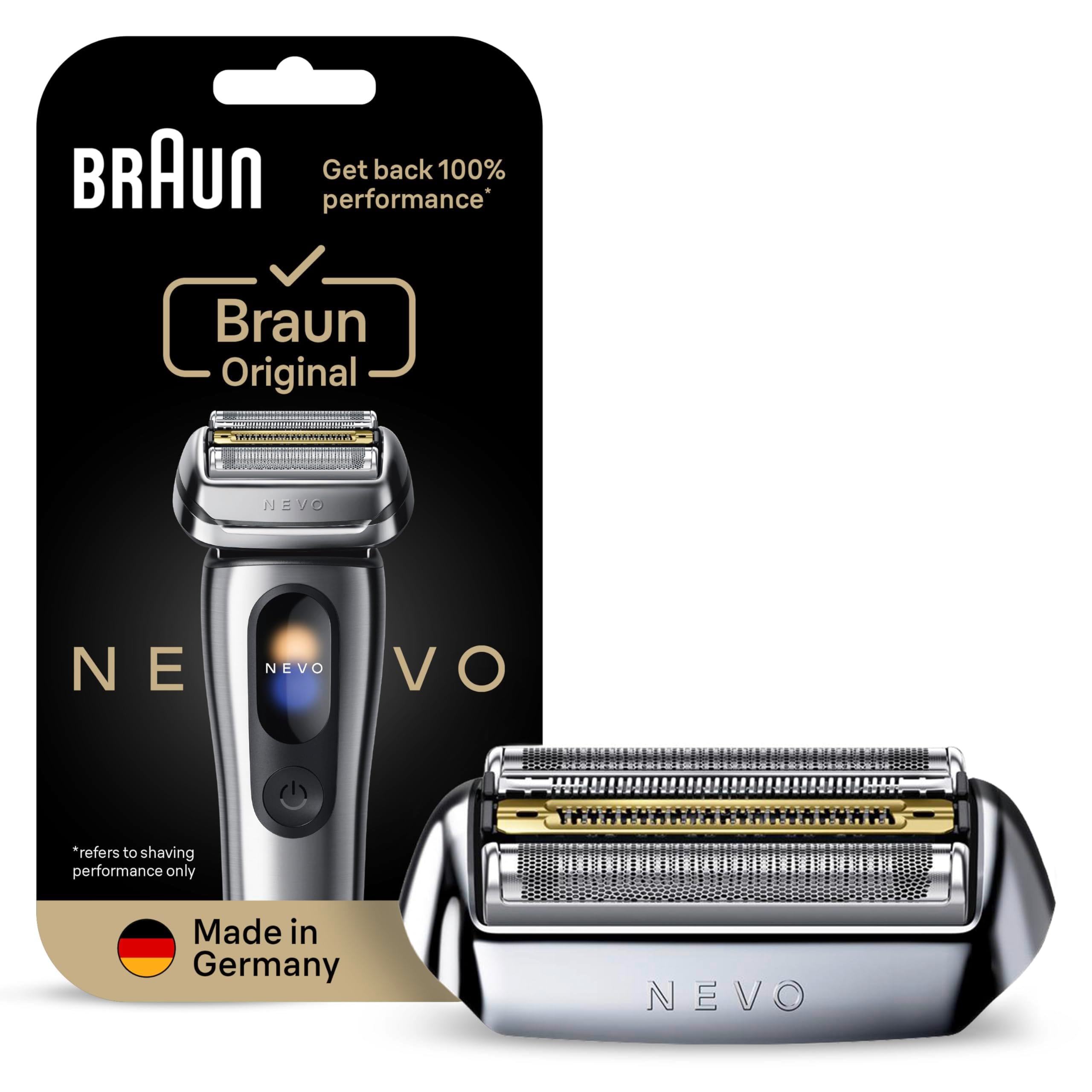BRAUN BRA NEVO Scherkopf silver Ersatzscherk&ouml;pfe &; Ersatzscherteile 