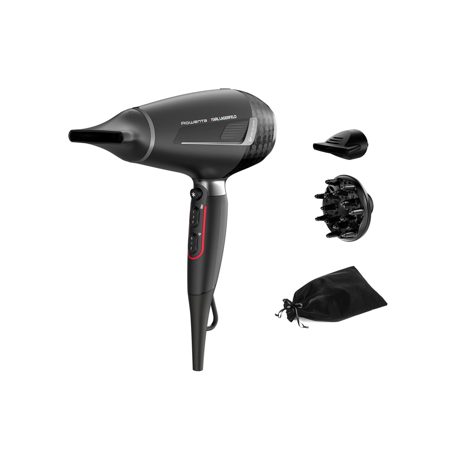 Rowenta CV888L K/Pro Stylist Karl Lagerfeld Haartrockner 
