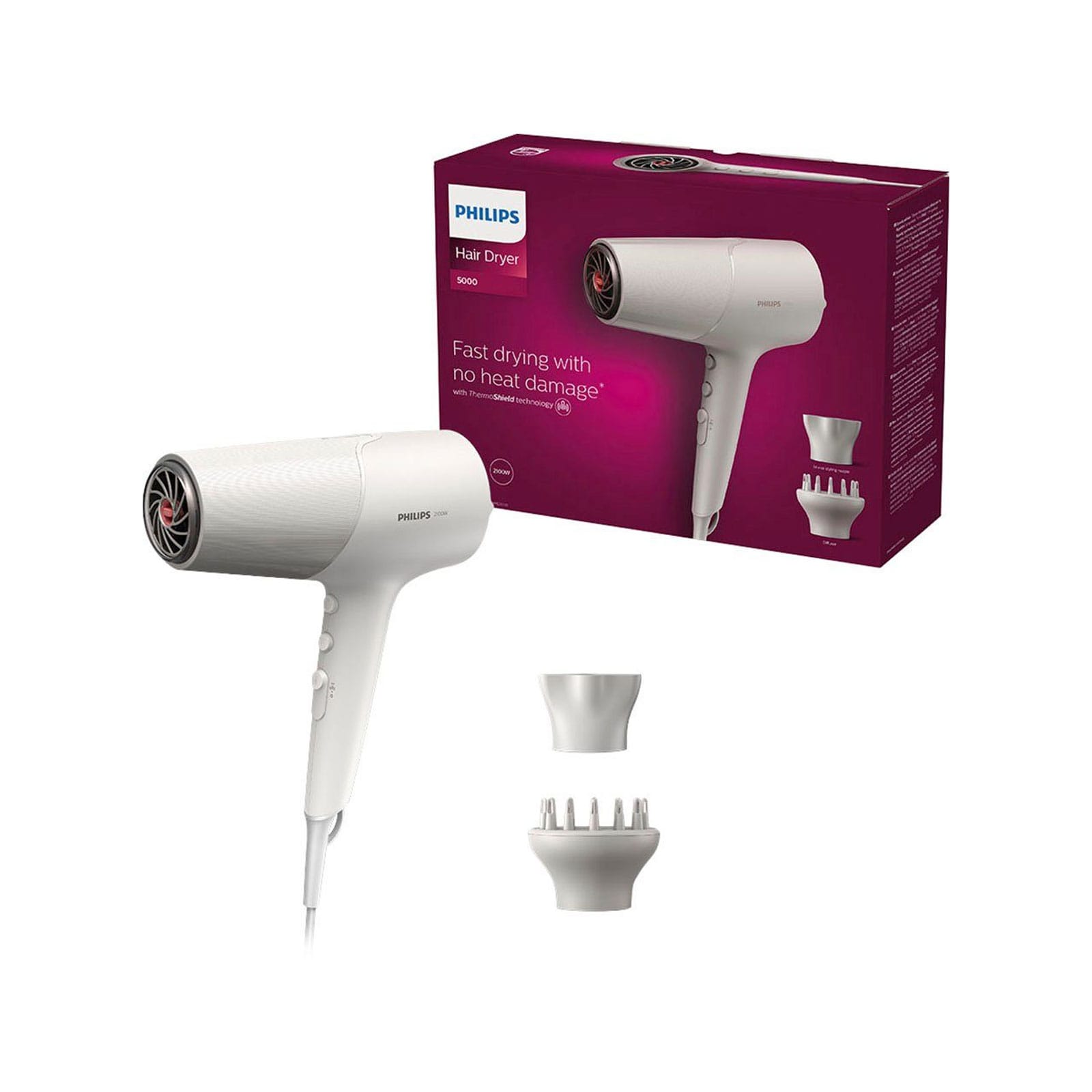 Philips Haartrockner Series 5000 BHD501/20, 2100 W 