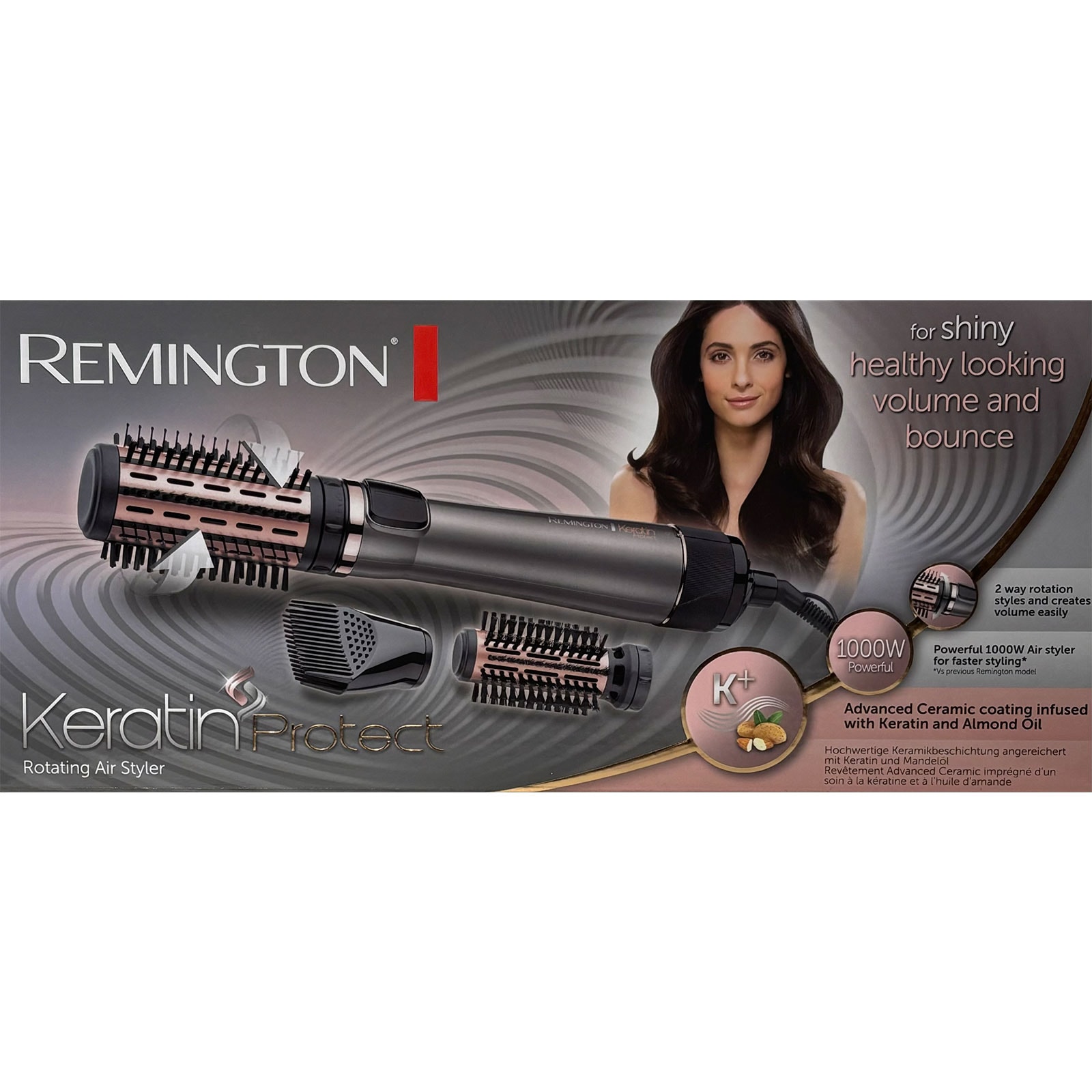 Remington AS 8810 Keratin Protect rotierende Warmluftb&uuml;rste 