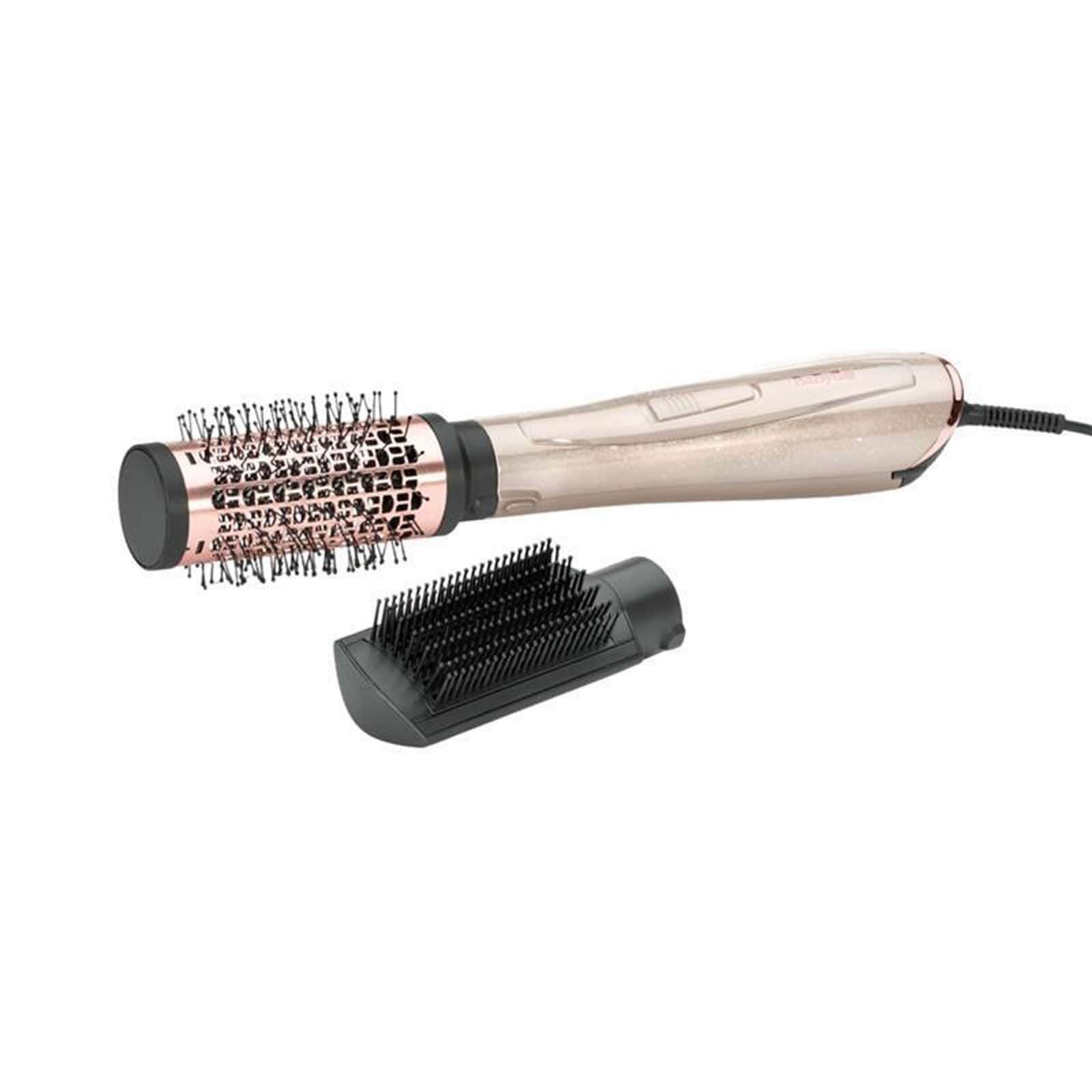 BaByliss AS914PE Stardust Shimmer Airstyler Warmluftb&uuml;rste (50 mm Titan-Keramik-Rundb&uuml;rste, Gl&auml;ttb&uuml;rste, Ionen-Technologie, 3 Heiz-/Geschwindigkeitstufen, 1.000 Watt, 2,5m Drehkabel, Stardust Shimmer) 