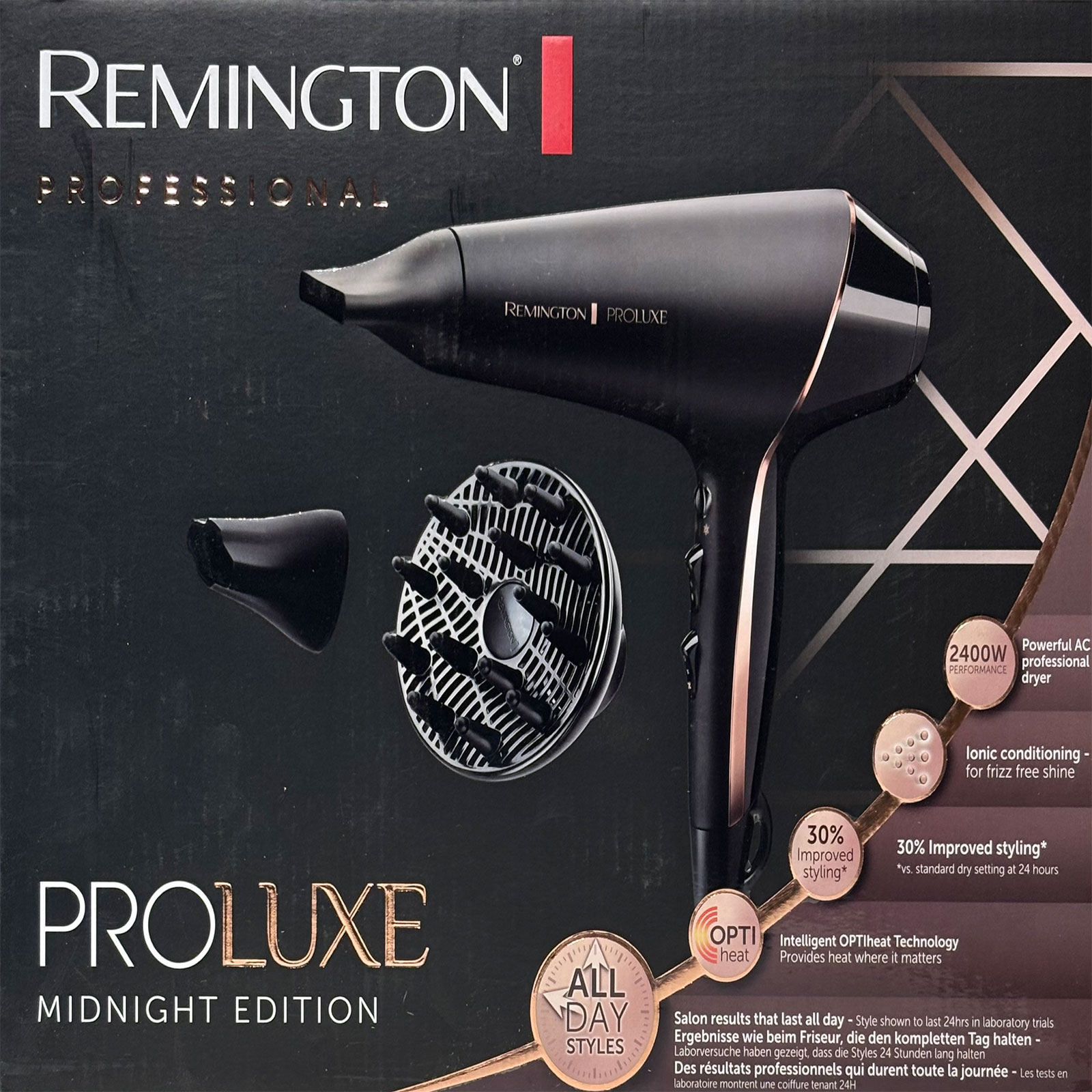 Remington CI91AW PROluxe 4-in-1-Welleneisen wei&szlig; / rose 