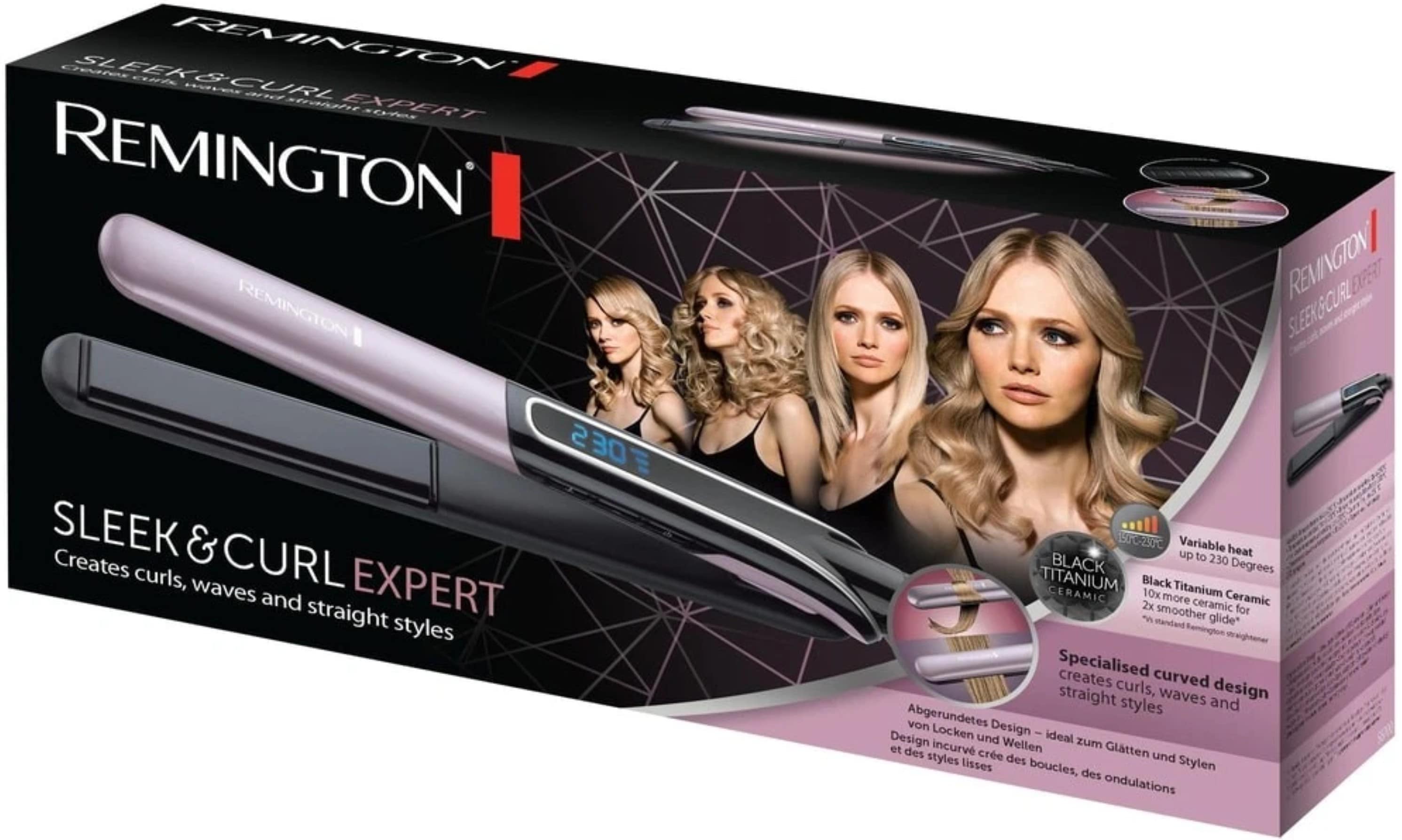 Remington Haargl&auml;tter S 6700 Sleek & Curl Expert 