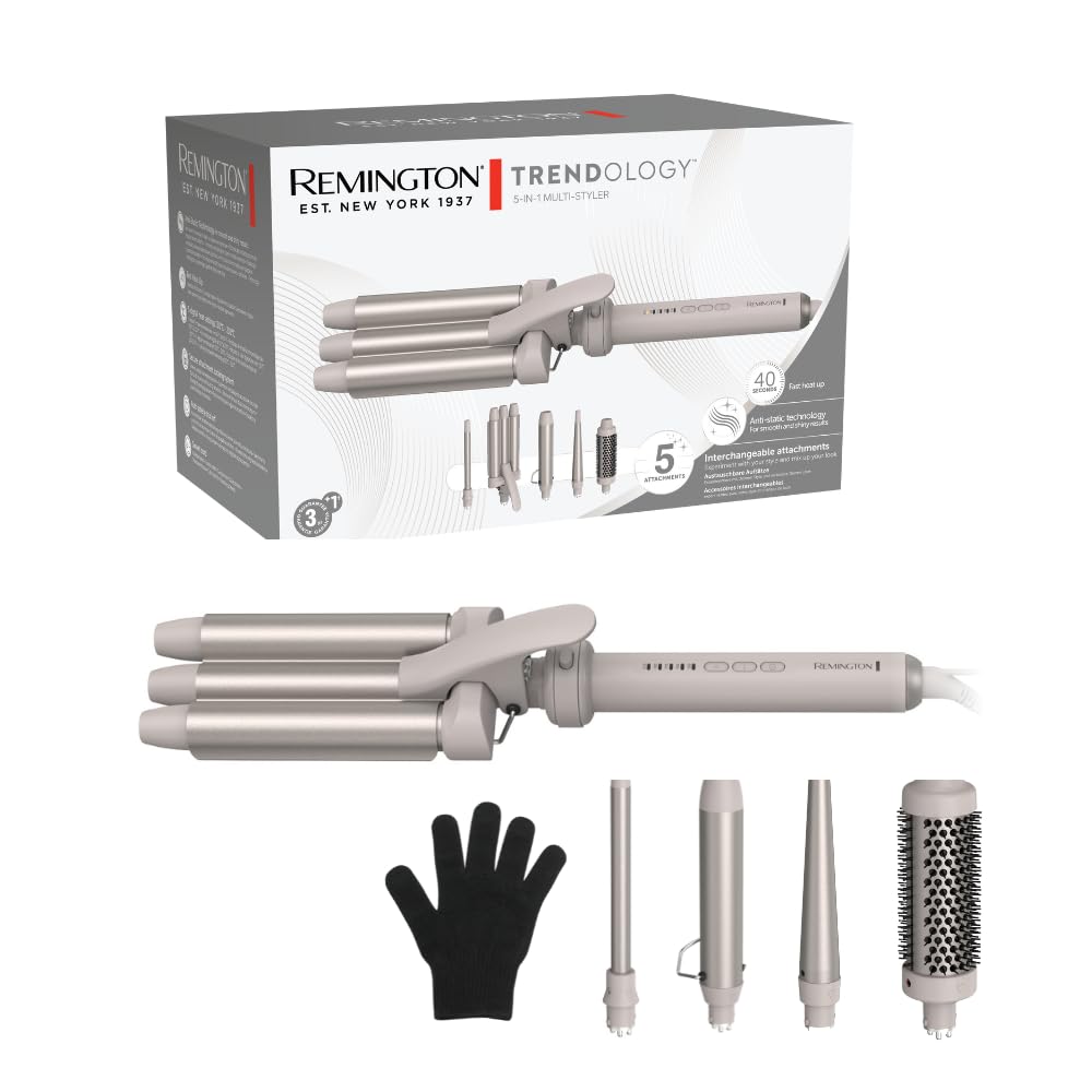 Remington CI41MS5 Trendology 5-in-1 Multistyler Lockenstab-Set 
