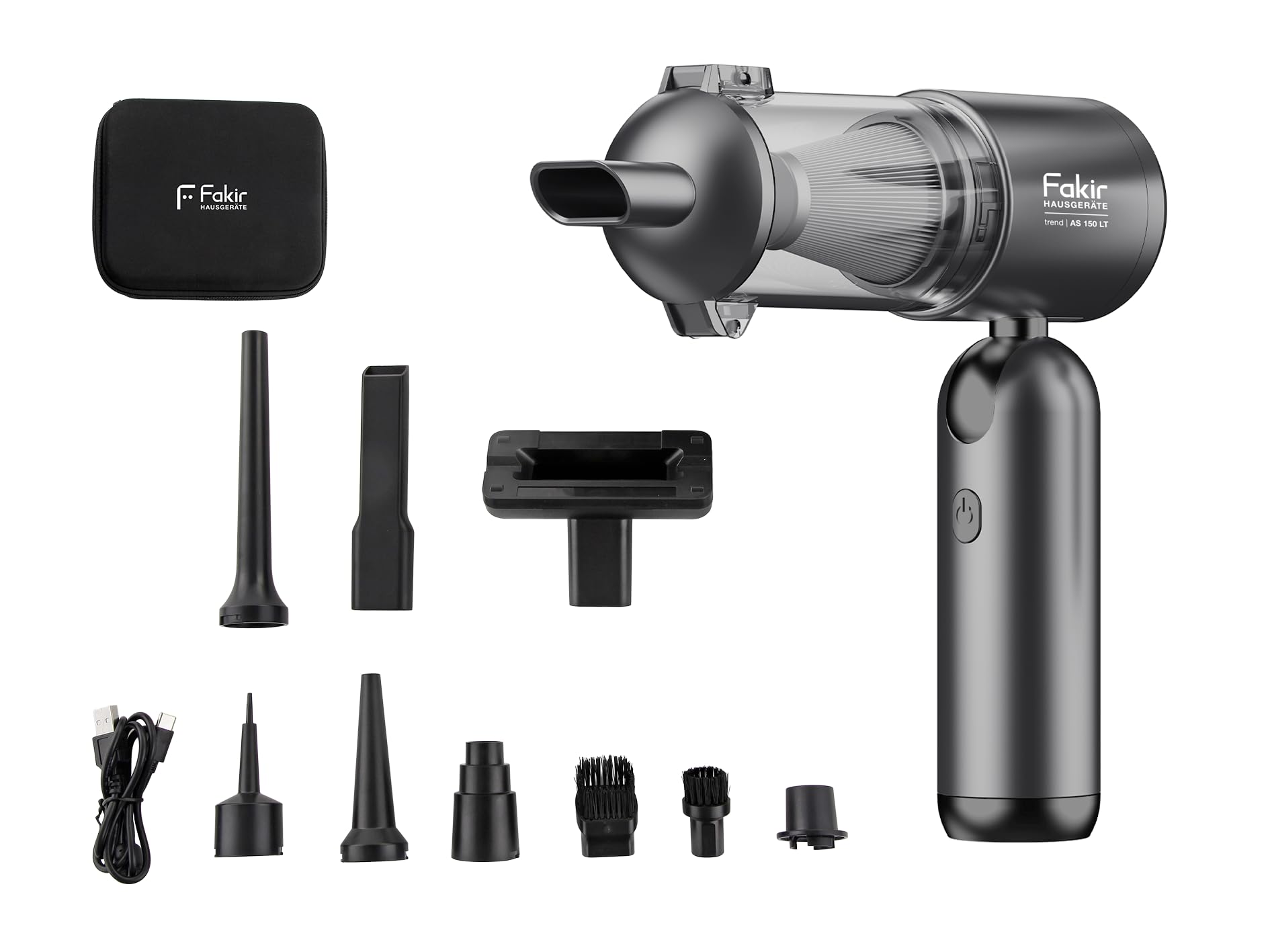 Fakir Trend AS 150 LT &ndash; 4in1 Akku Handstaubsauger Kabellos 