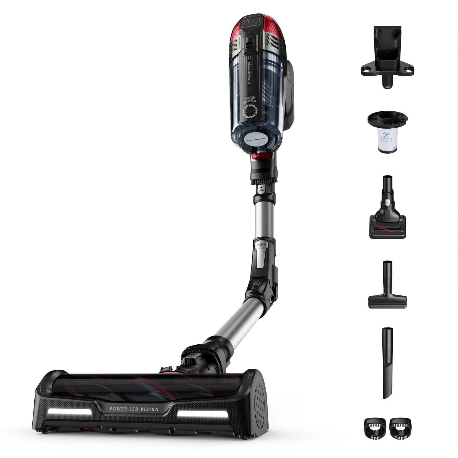 Rowenta X-Force Flex 12.60 Animal  RH98A7 Akku-Handstaubsauger mit Stiel 
