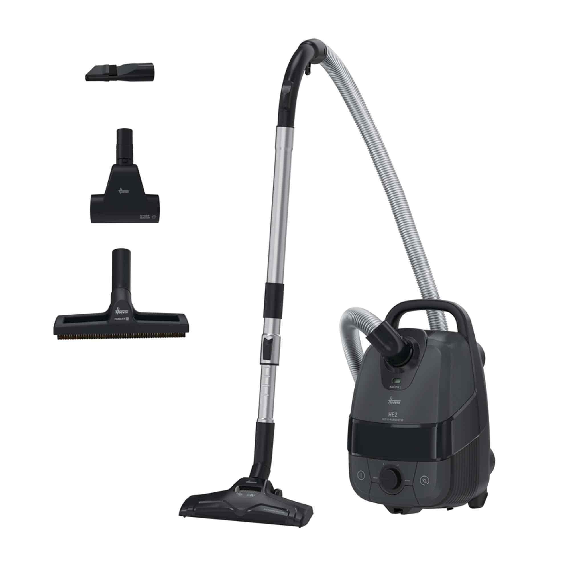 Hoover HE2 Pet Bodenstaubsauger Staubsauger 850 Watt Beutelstaubsauger 