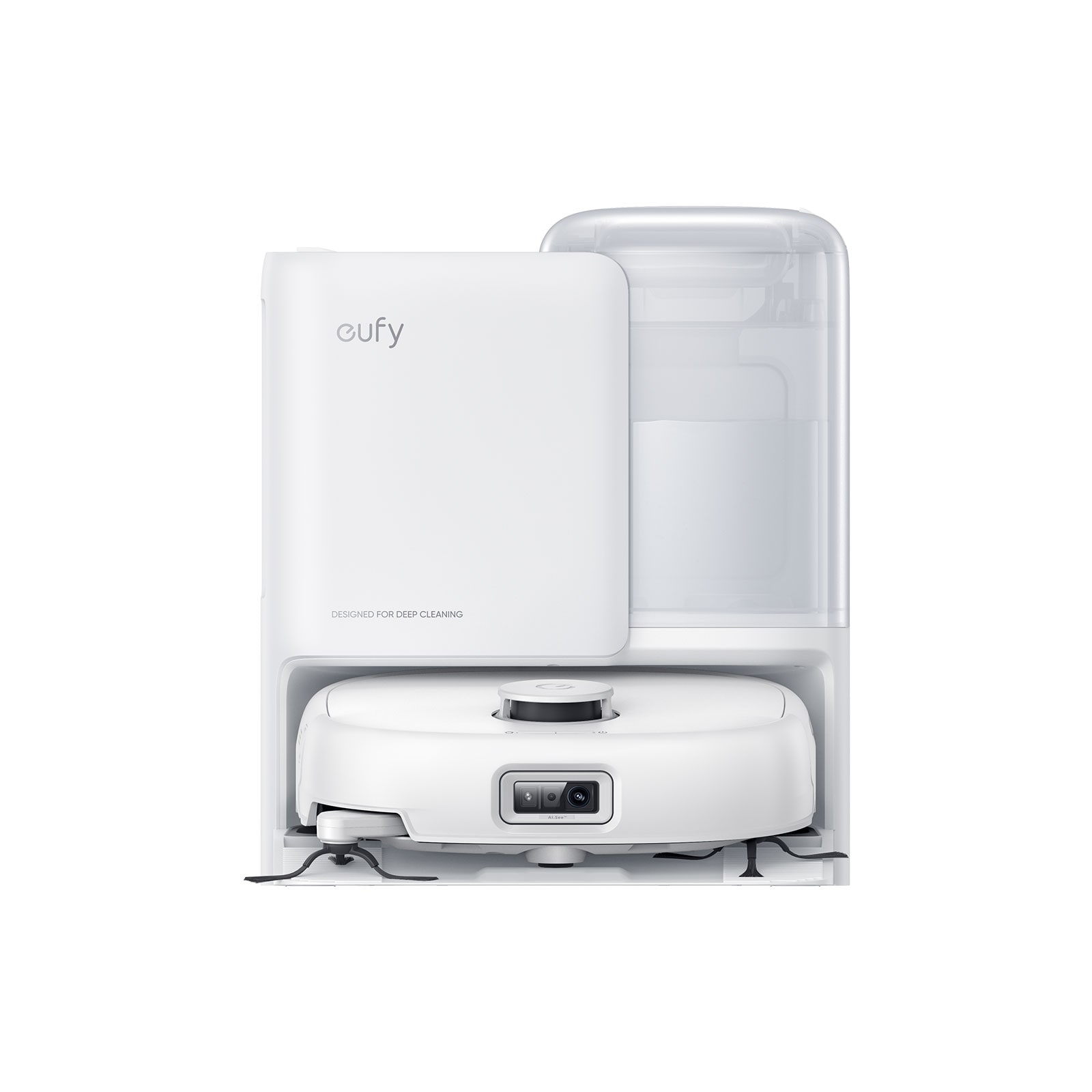 eufy Omni E25 wei&szlig; Saugroboter mit Wischfunktion 