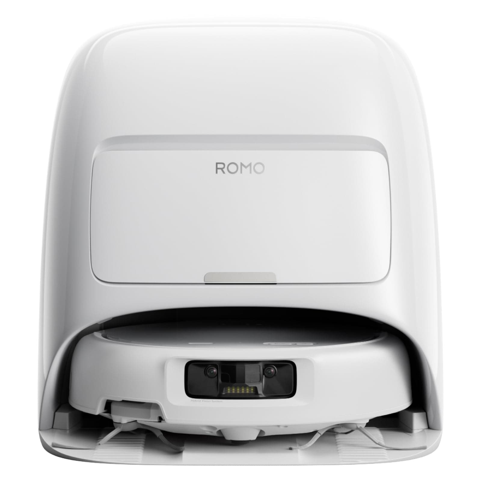 dji ROMO S Saugroboter mit Wischfunktion (25.000 Pa Saugleistung, App-Steuerung, Wei&szlig;, Selbstreinigung mit Hei&szlig;wasser, Staubabsaugstation) 