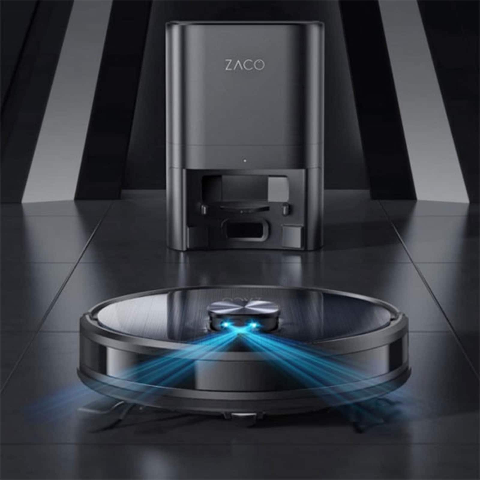 Zaco A10 Pro Saugroboter mit Wischfunktion und Absaugstation 