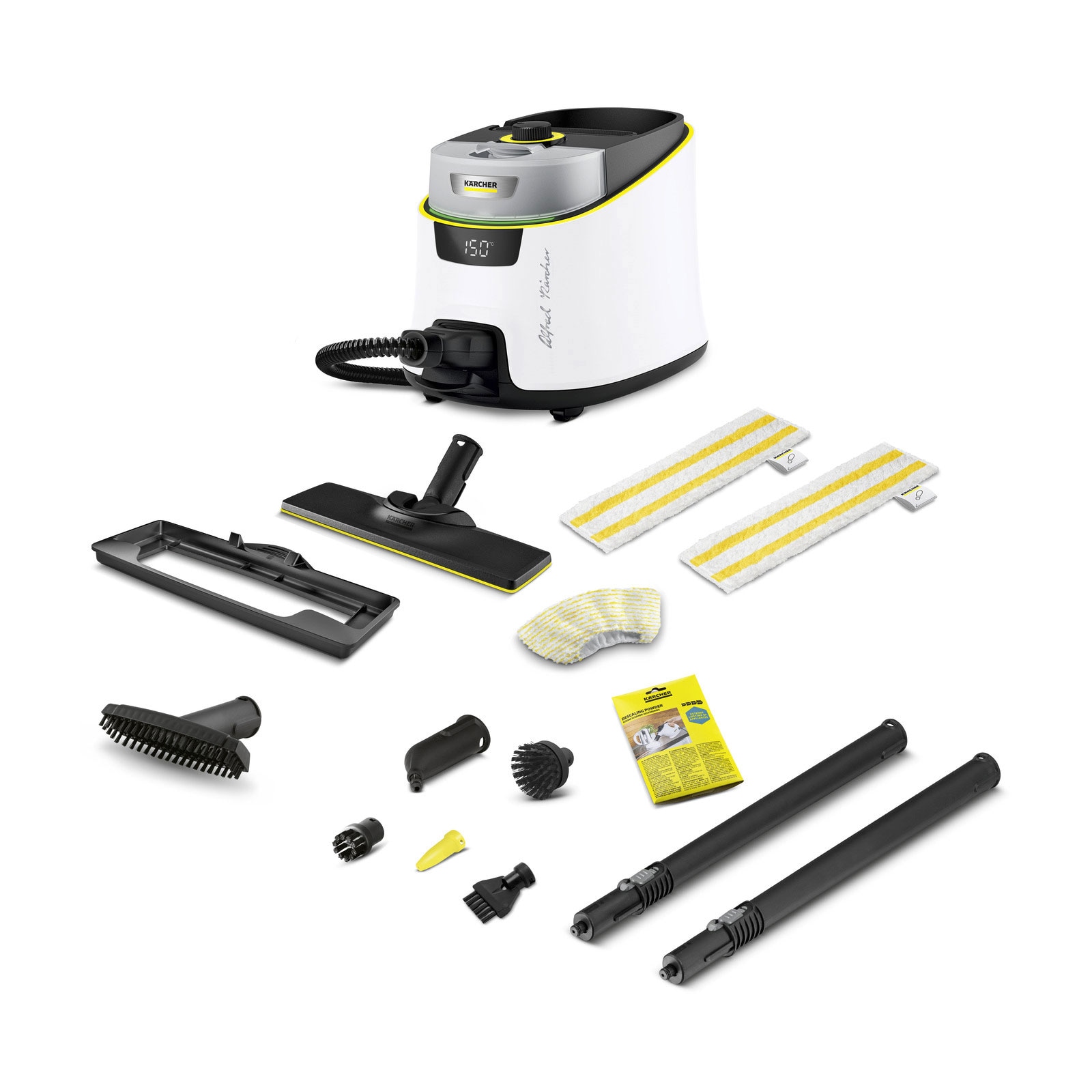 K&Auml;RCHER SC 5 Deluxe Dampfreiniger (Wassertank jederzeit bef&uuml;llbar, Verwendung f&uuml;r Fliesen, Parkett, Hartb&ouml;den, Teppich) 