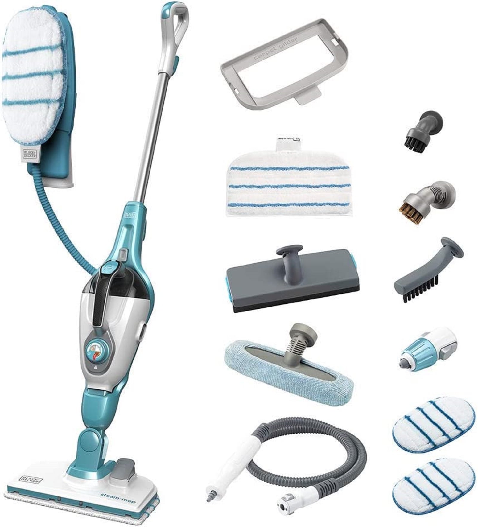 Black+Decker FSMH1321JSM Dampfreiniger mit Dampfhandschuh 