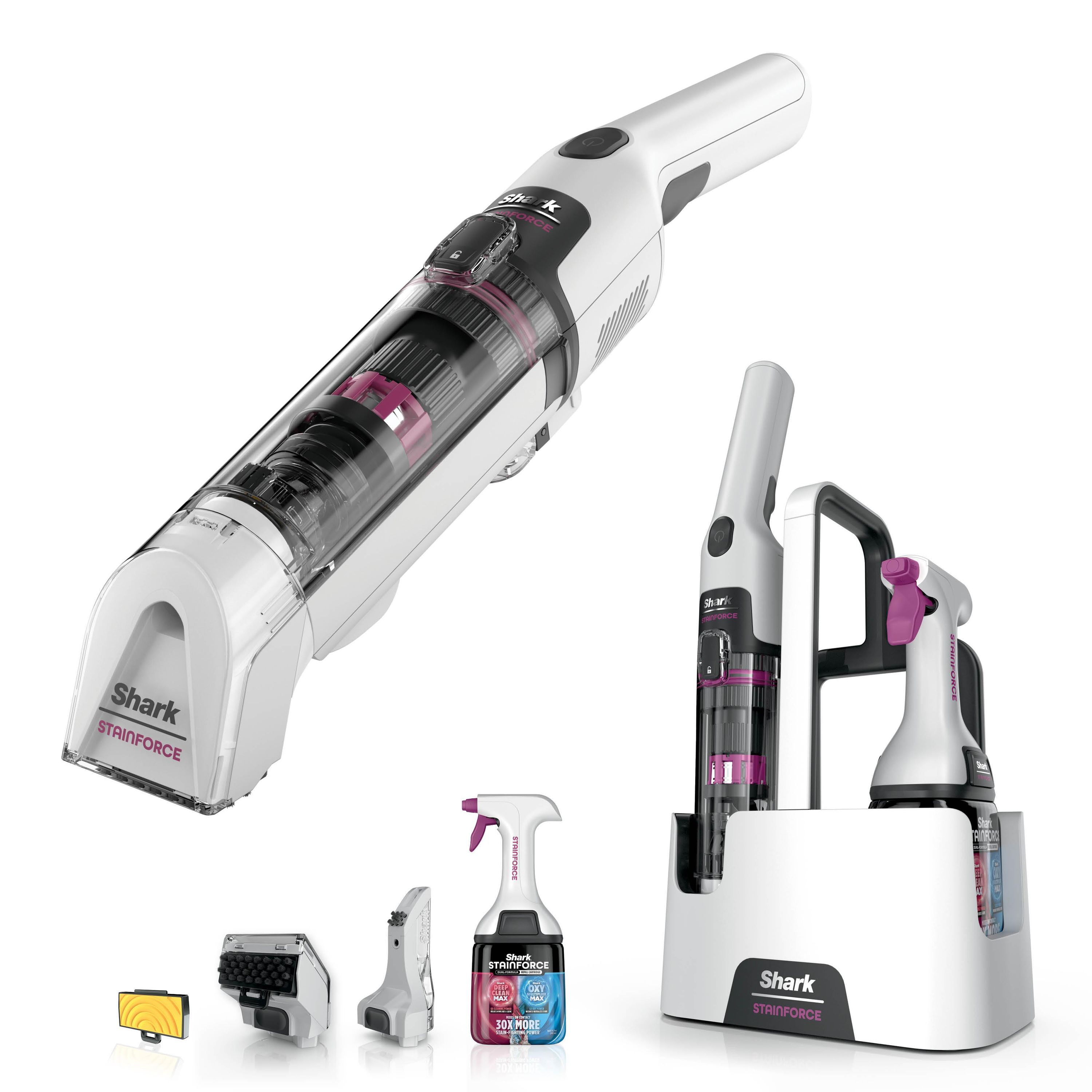 Shark HX100EUT StainForce kabelloses System zur Fleckenentfernung 