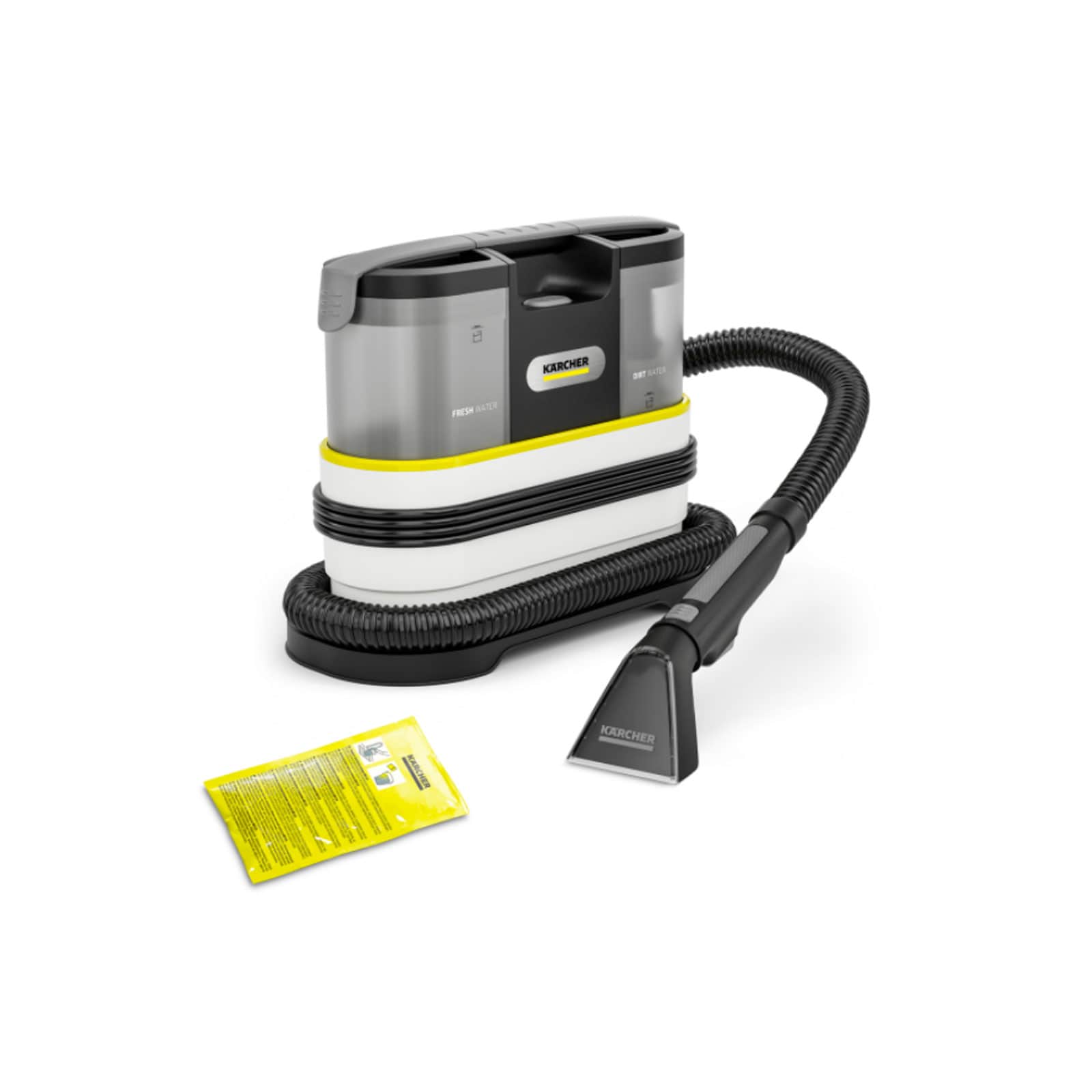 K&Auml;RCHER SE 2 Spot Care Fleckenreiniger (Polster- und Textilreinigung, 450 Watt Leistung, 1,5 l Frischwassertank, 0,8 l Schmutzwassertank, 4,5 m Kabel) 