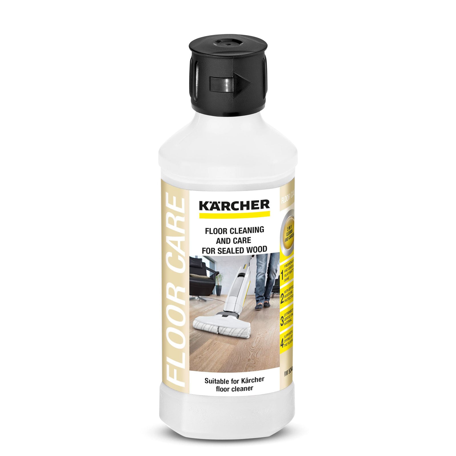 K&auml;rcher 6.295-941 Bodenpflege Holz versiegelt, 500ml 